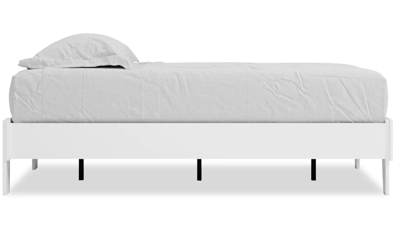 Ridge Twin Platform Bed - White - Image 3
