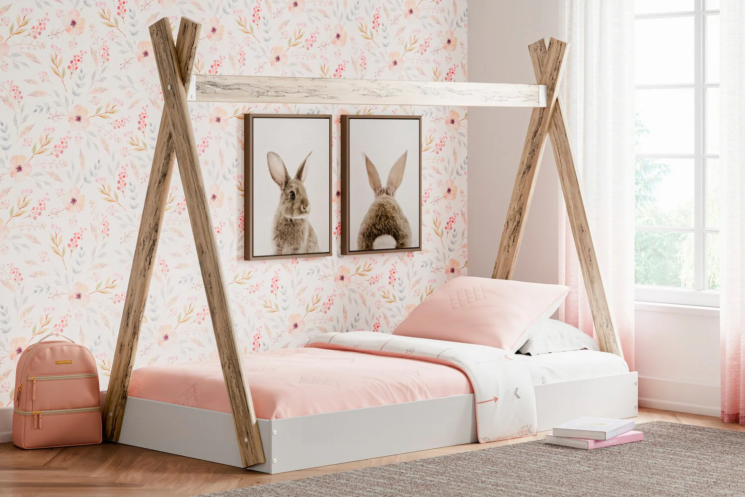 Ridge Twin Tent Bed - White - Image 6