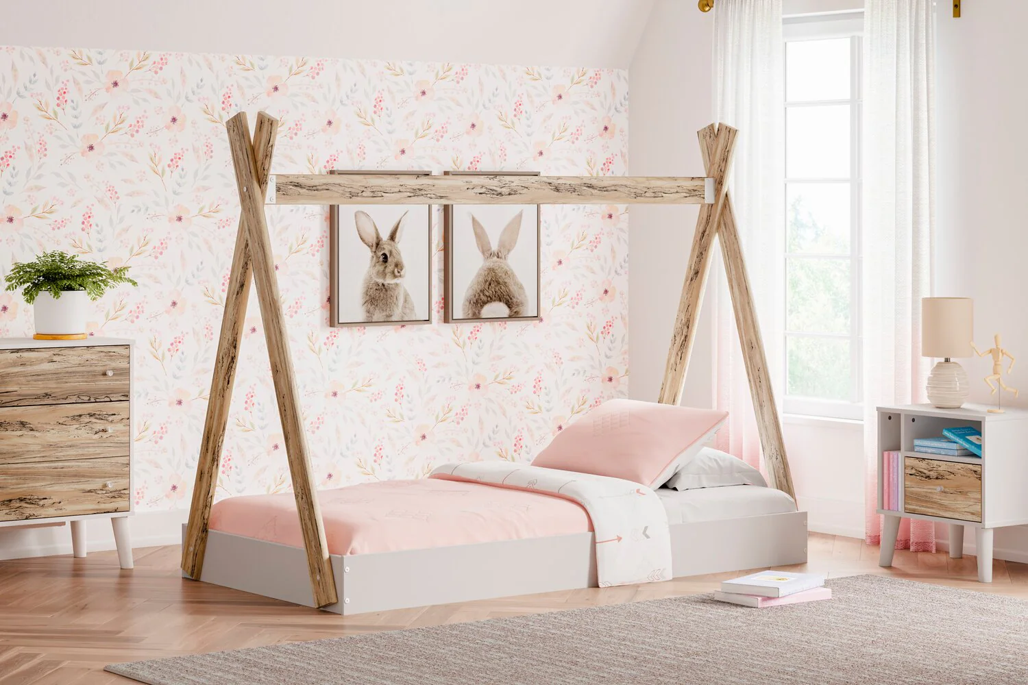 Ridge Twin Tent Bed - White - Image 7