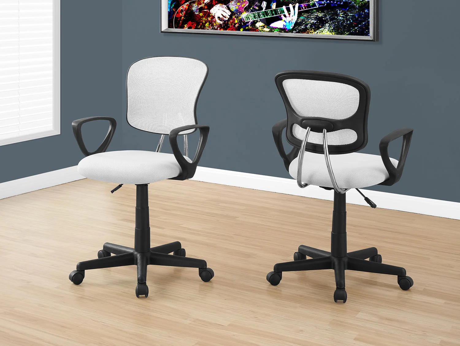 Rochestown Office Chair - White - Image 3