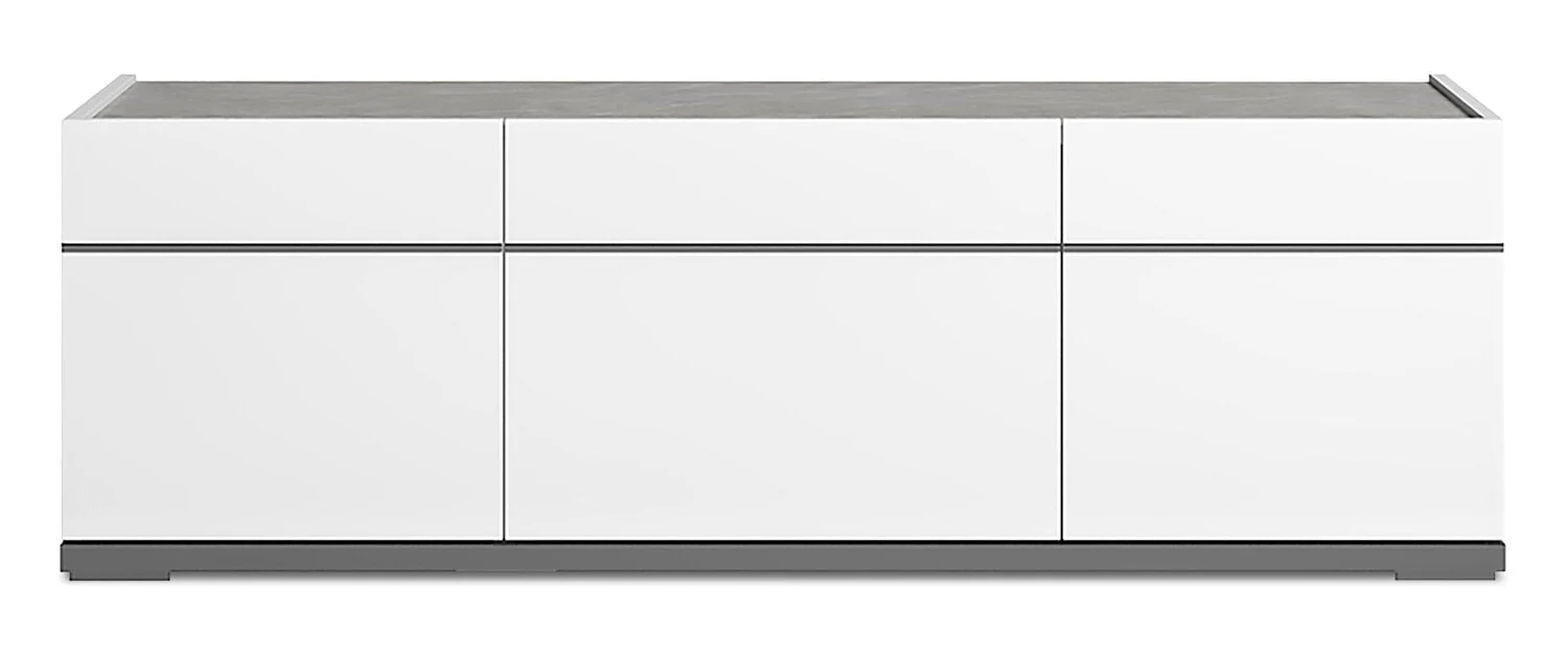 Roma 47" TV Stand - White - Image 2