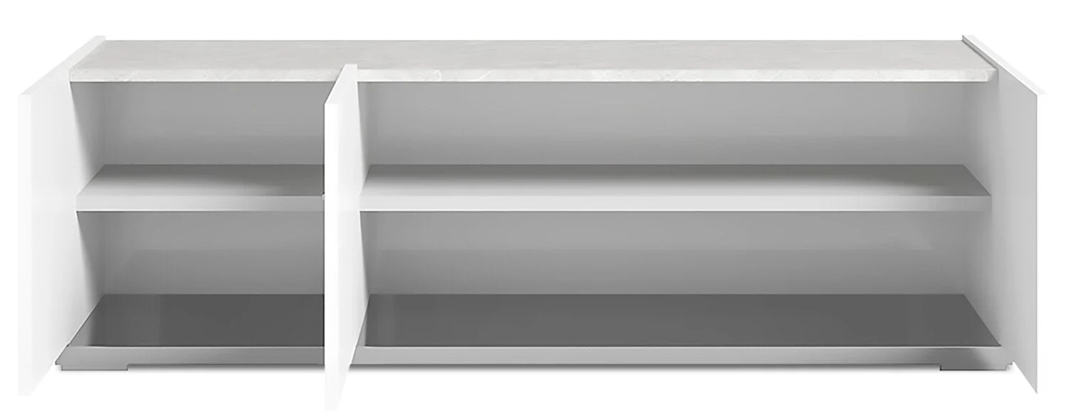 Roma 47" TV Stand - White - Image 3