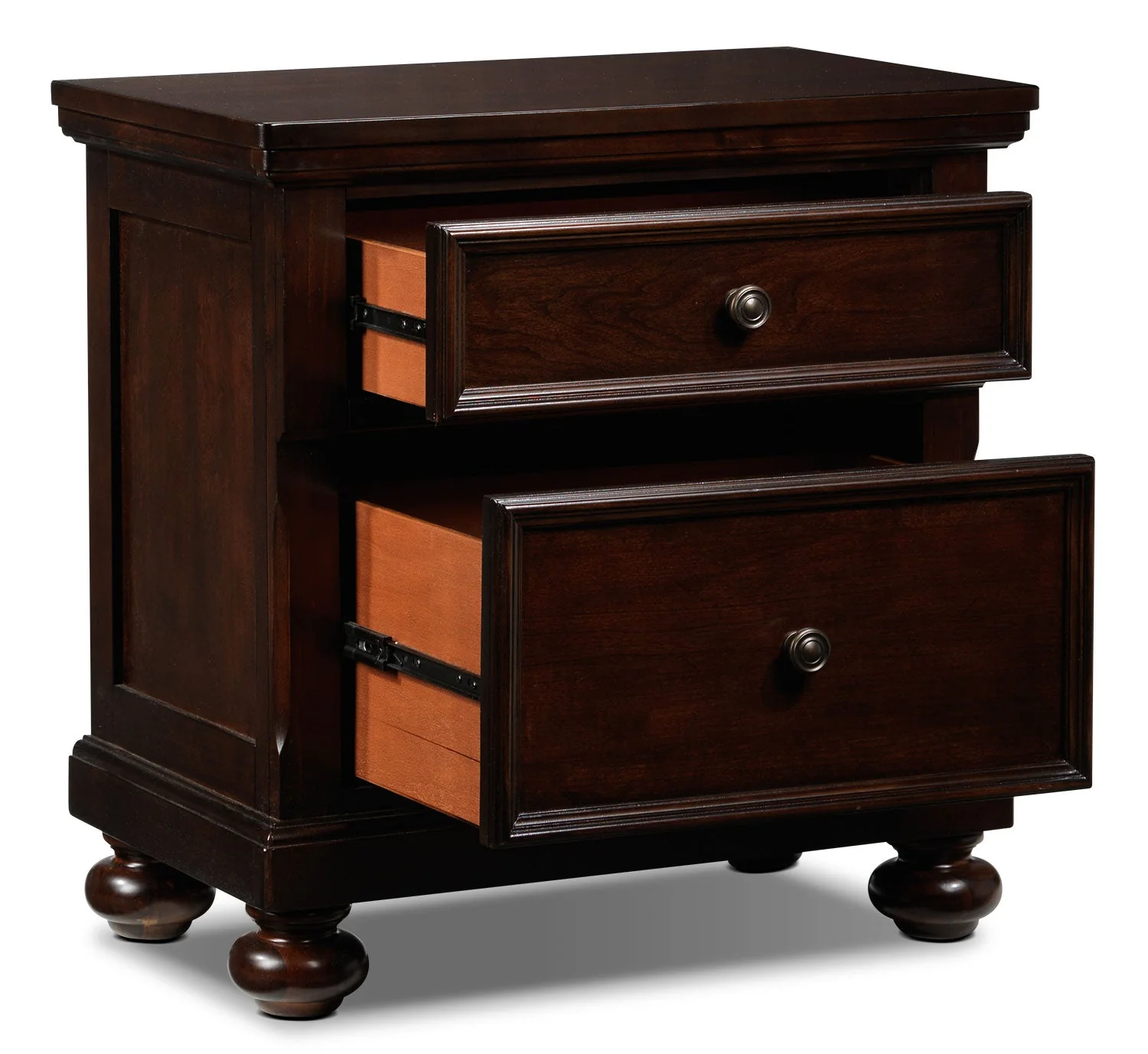 Roseville Night Table - Cherry - Image 3