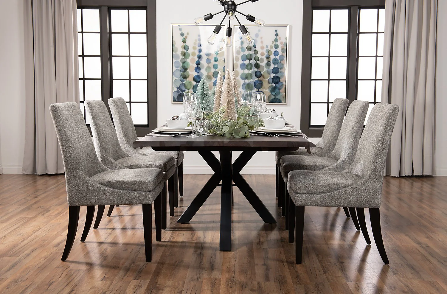 Roxton Dining Chair - Grey - Image 7