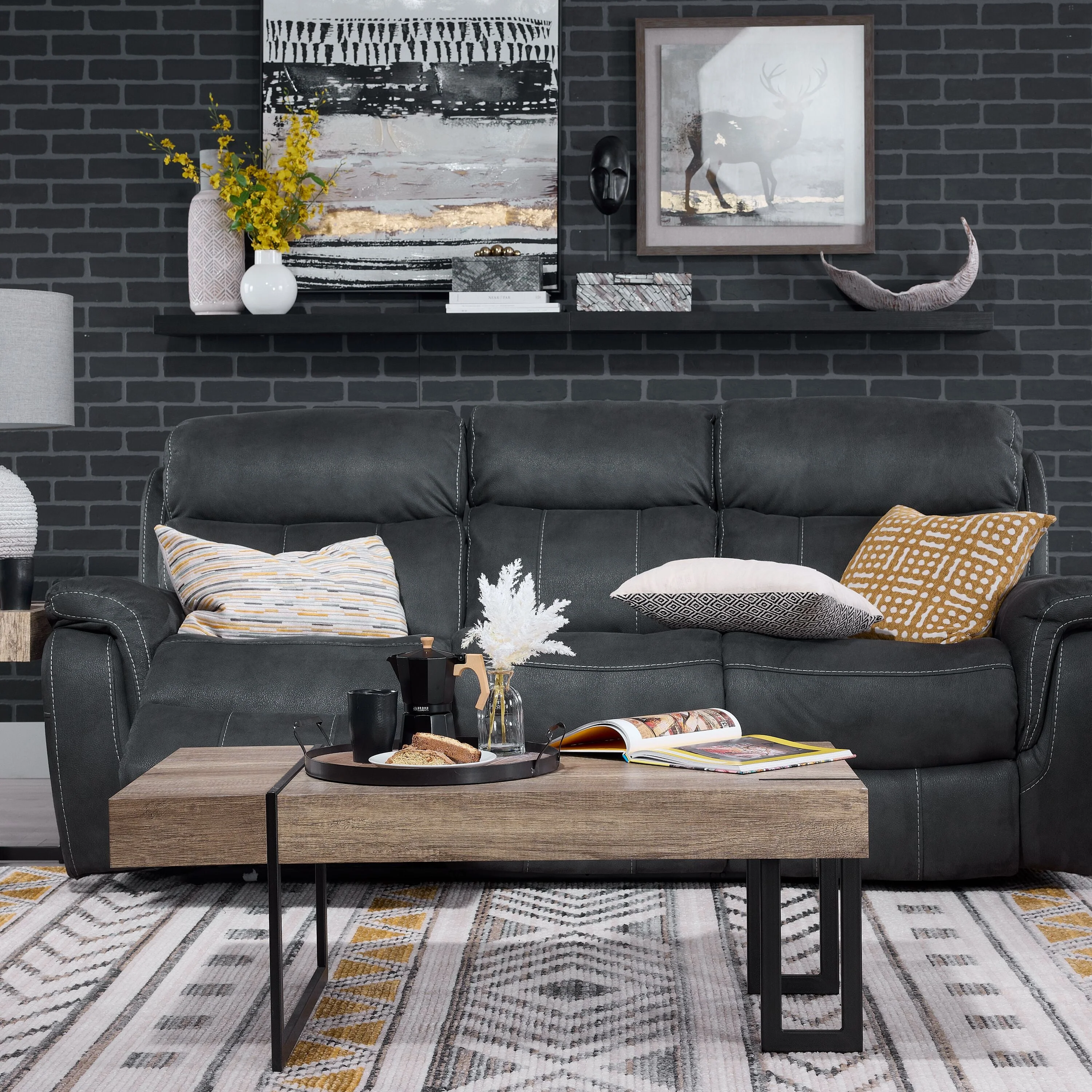 Ruan Coffee Table - Beige - Image 4