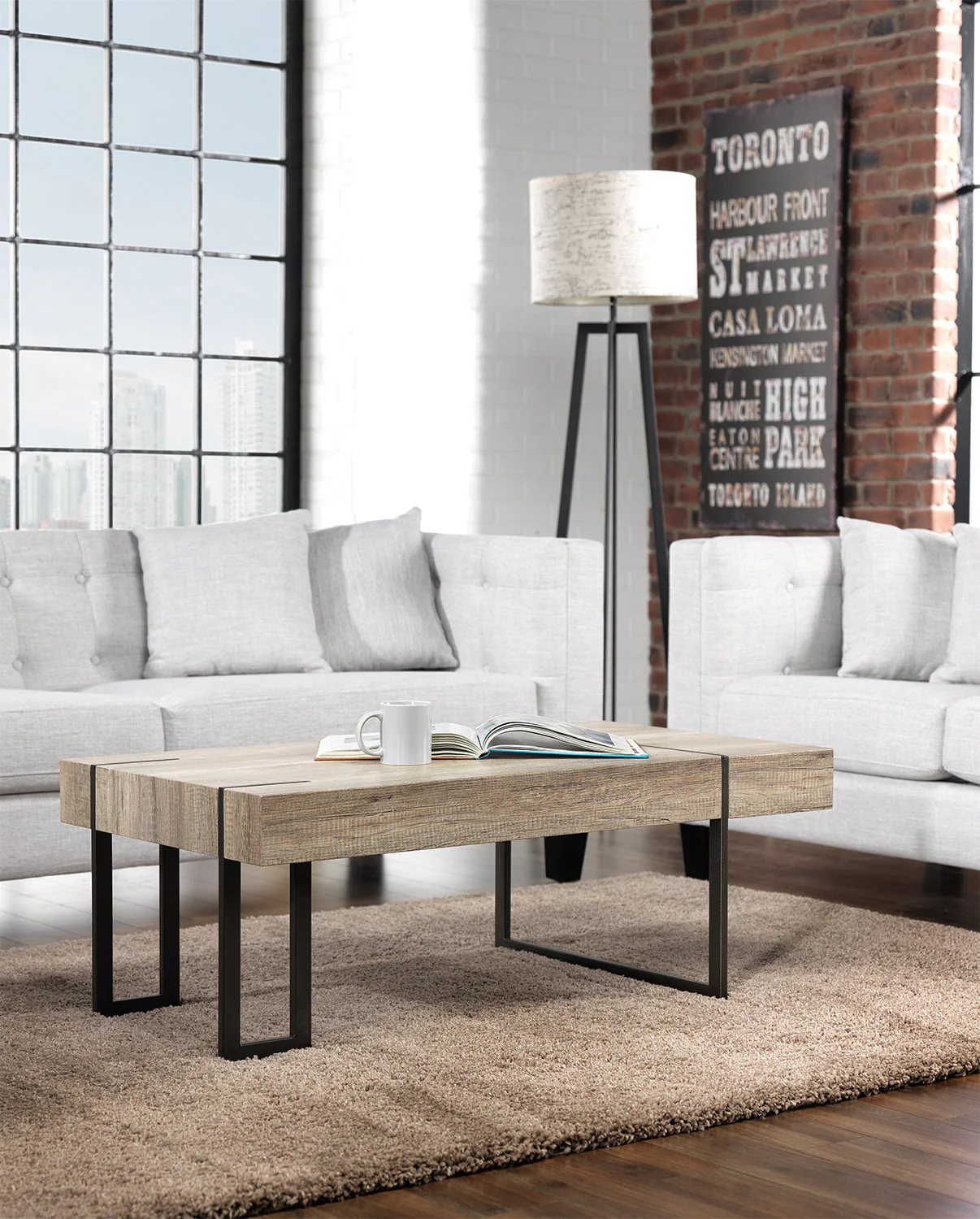 Ruan Coffee Table - Beige - Image 5