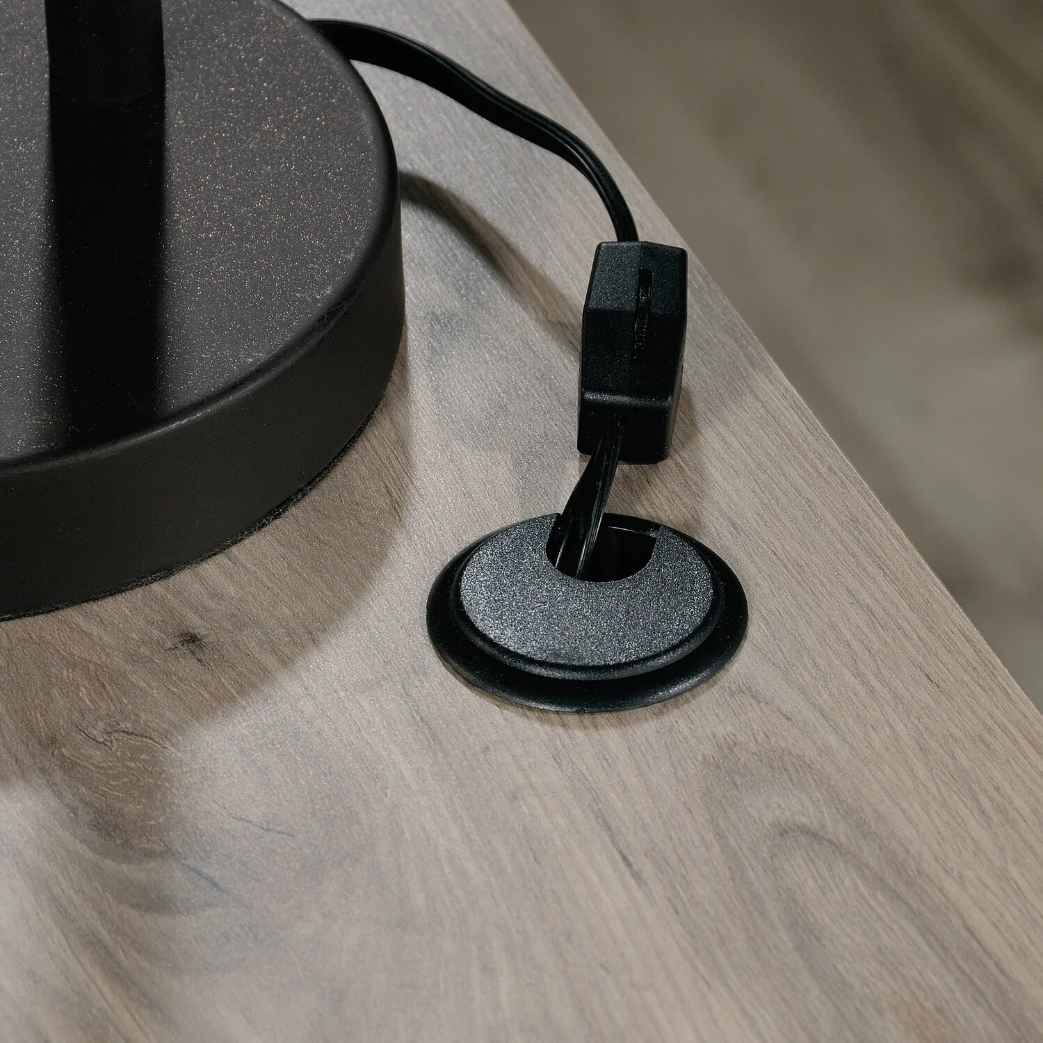 Ruch L-Shaped Desk - Laurel Oak - Image 3