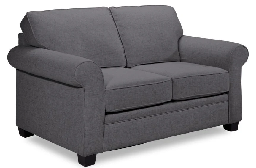 Rykneld Loveseat - Charcoal