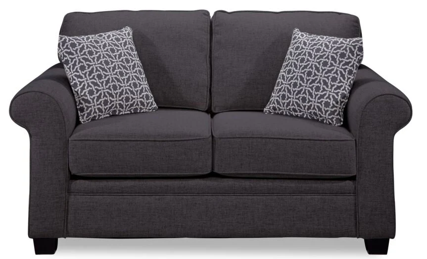 Rykneld Loveseat - Midnight - Image 2