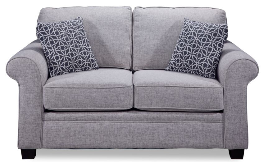 Rykneld Loveseat - Smoke - Image 2