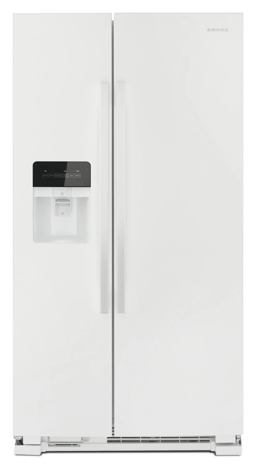 Amana 21 Cu. Ft. Side-By-Side Refrigerator with Dual Pad External Ice and Water Dispenser - ASI2175G-