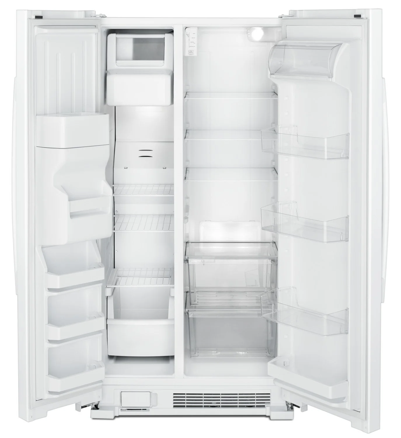 Amana 21 Cu. Ft. Side-By-Side Refrigerator with Dual Pad External Ice and Water Dispenser - ASI2175G- - Image 2
