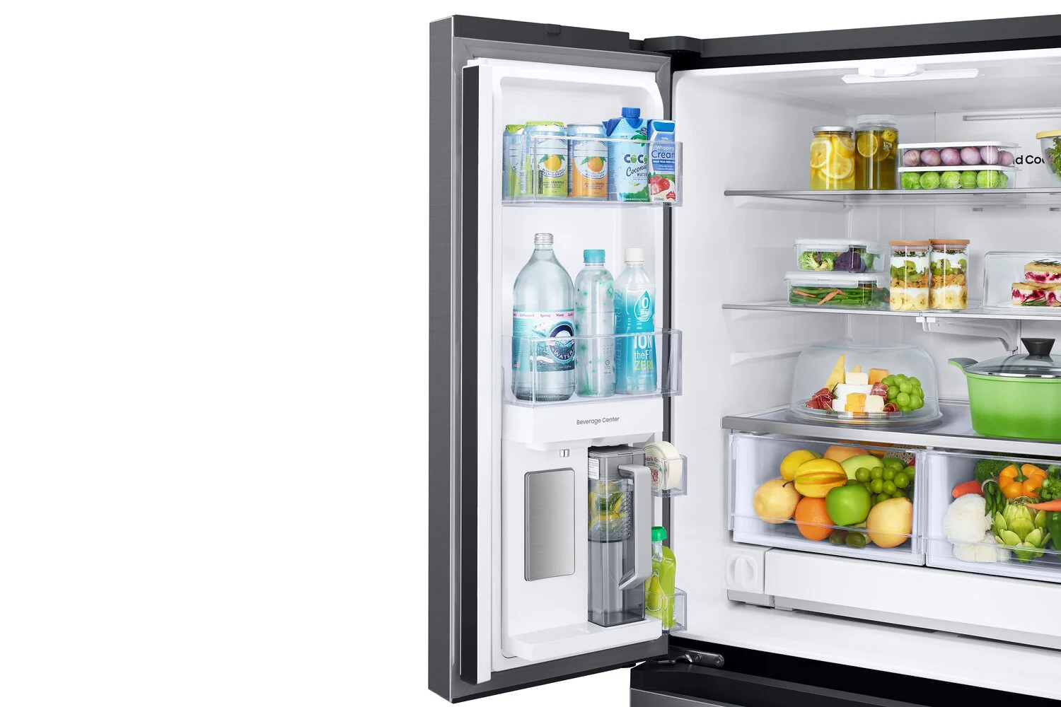 Samsung 24.5 Cu. Ft. French-Door Refrigerator with Beverage Centre™ - RF25C5551SG/AA - Image 8
