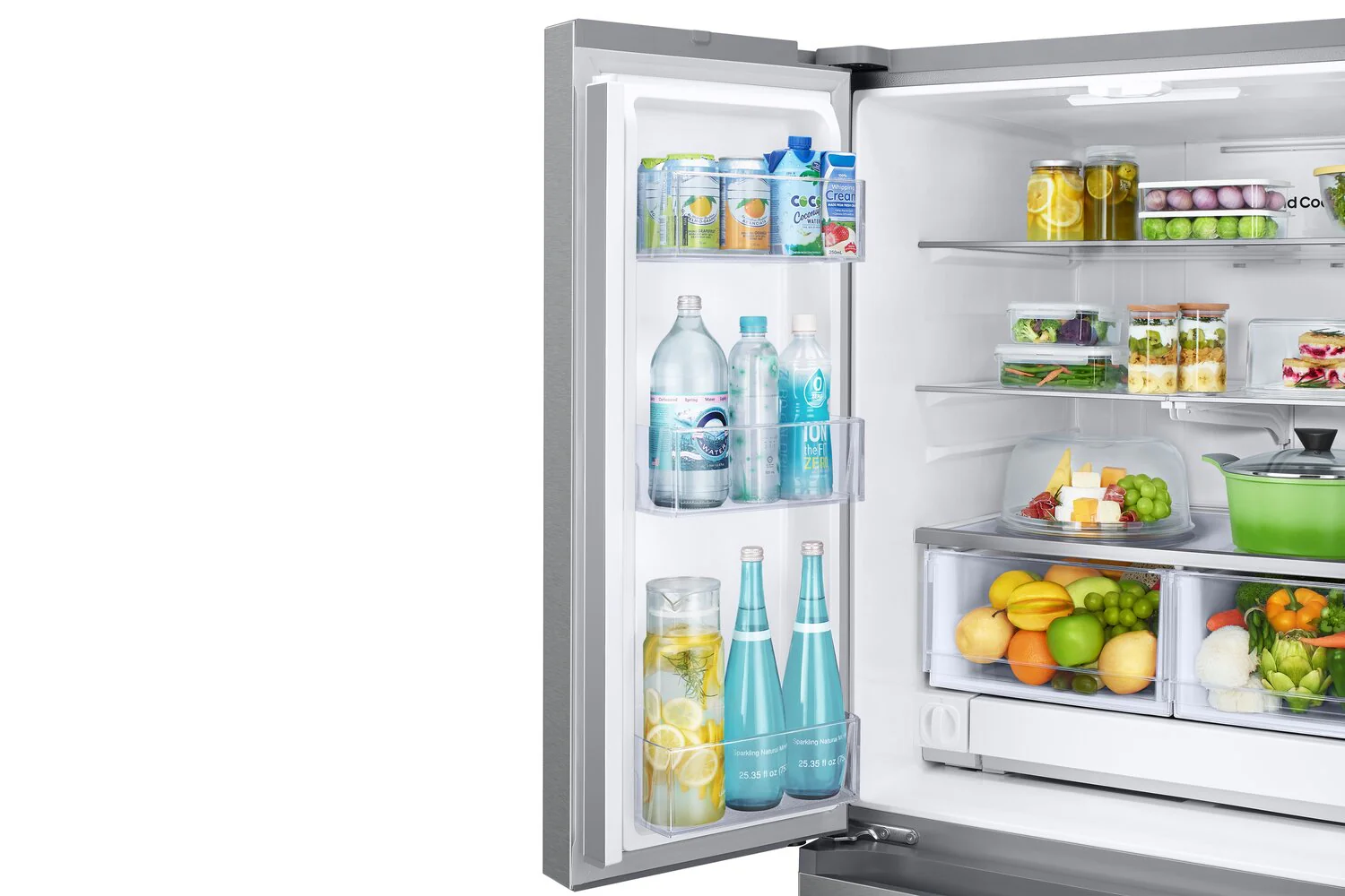 Samsung 24.5 Cu. Ft. French-Door Refrigerator with Dual Ice Maker - RF25C5151SR/AA - Image 5
