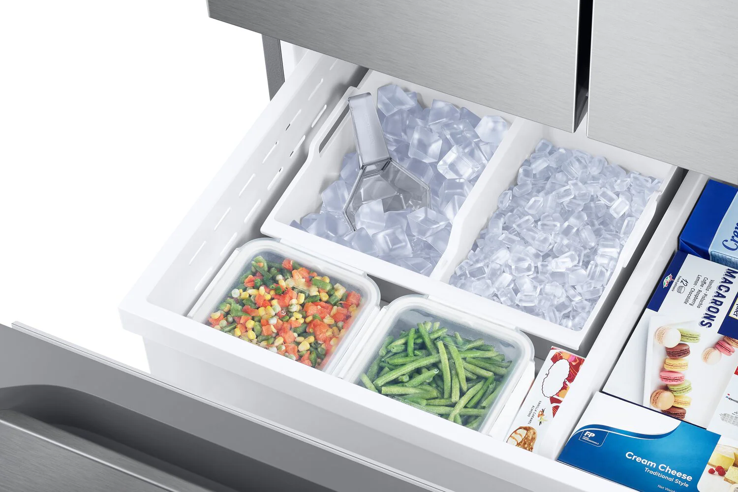 Samsung 24.5 Cu. Ft. French-Door Refrigerator with Dual Ice Maker - RF25C5151SR/AA - Image 7