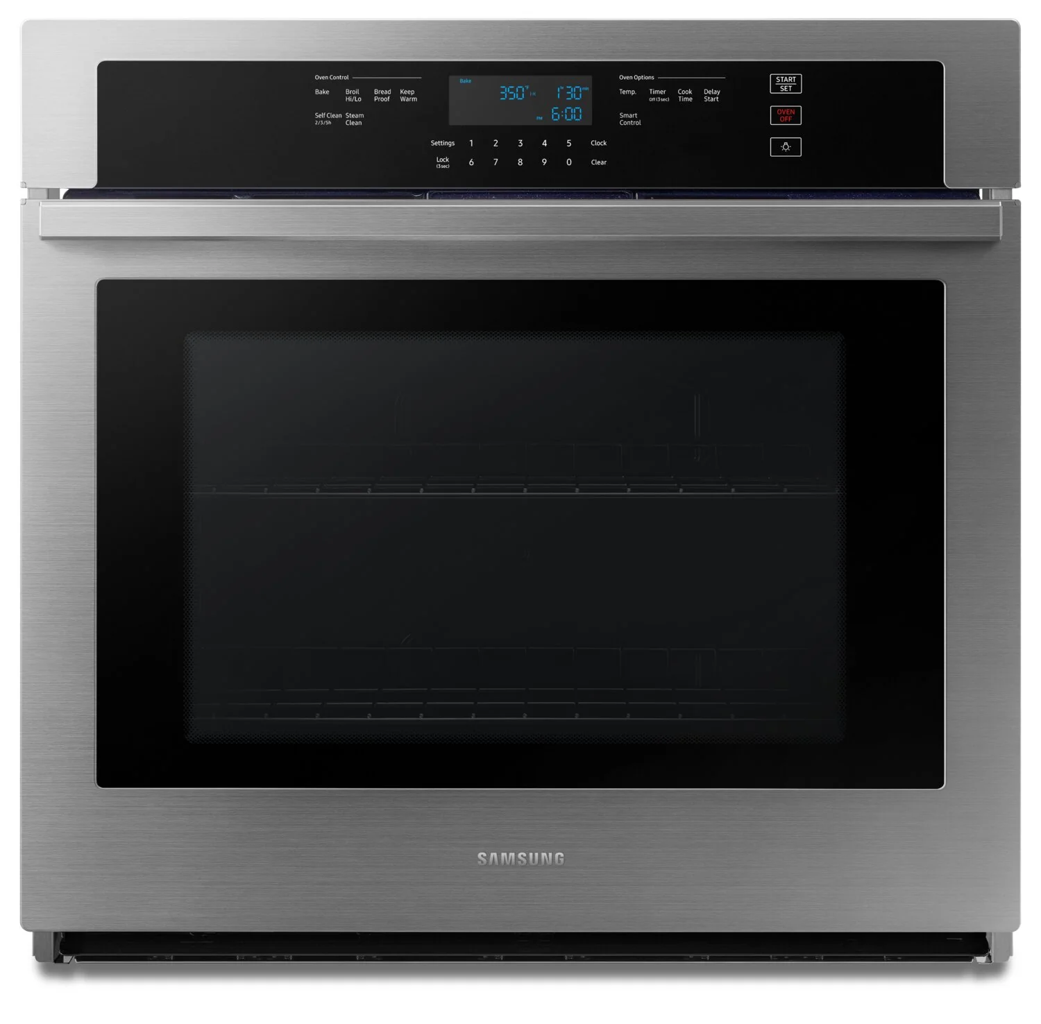 Samsung 5.1 Cu. Ft. Flush-Mount Wall Oven - NV51T5512SS/AC