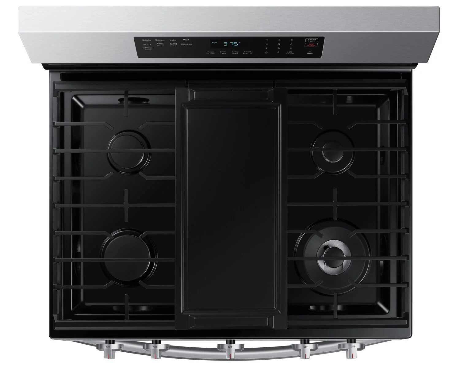 Samsung 6.0 Cu. Ft. Freestanding Gas Range with Fan Convection - NX60A6511SS/AA - Image 8