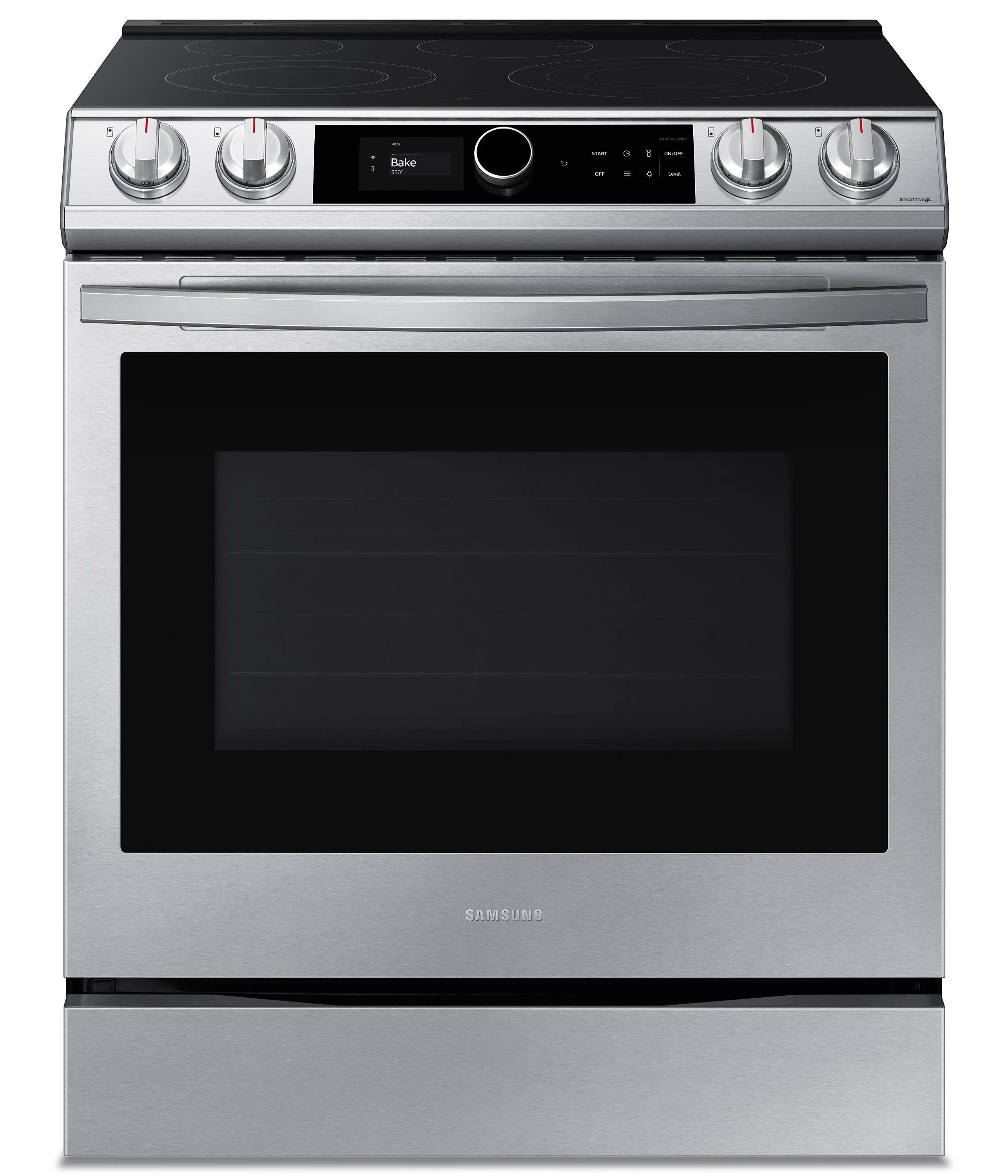 Samsung 6.3 Cu. Ft. Electric Range with True Convection and Air Fry - NE63T8711SS/AC