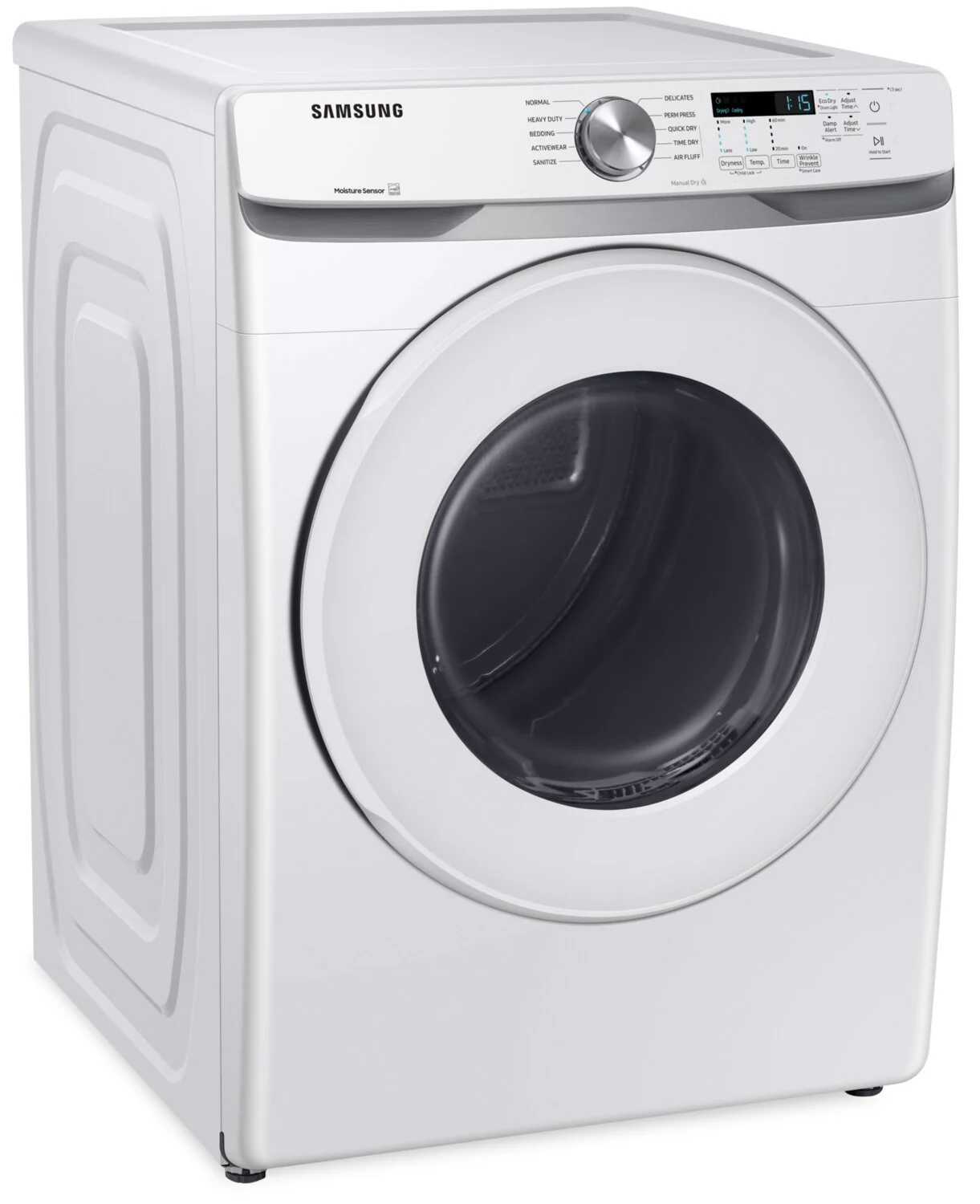 Samsung 7.5 Cu. Ft. Front-Load Electric Dryer - DVE45T6005W/AC - Image 3