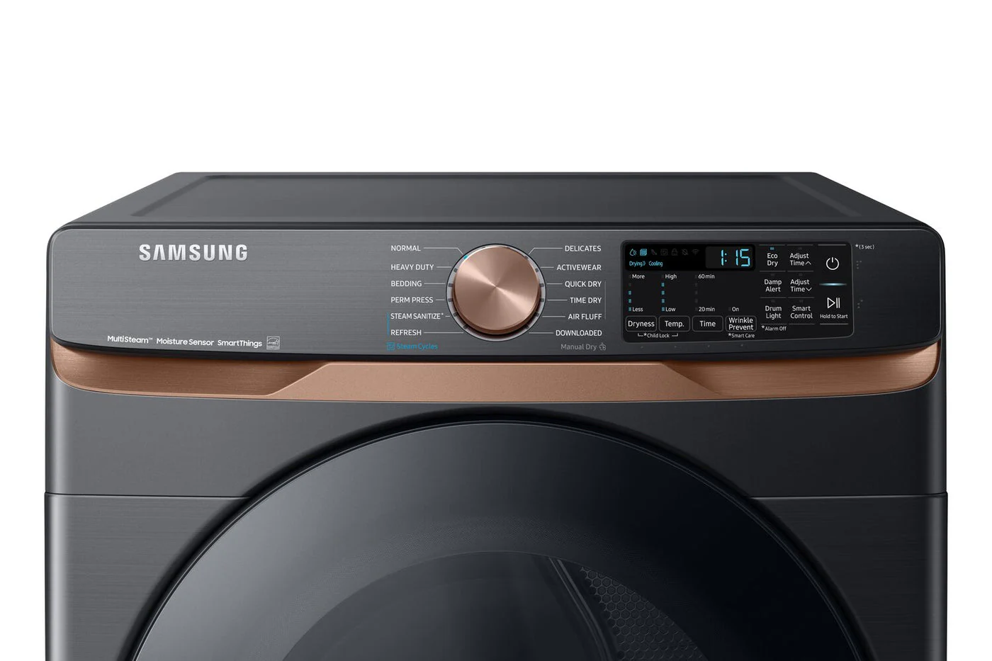 Samsung 7.5 Cu. Ft. Smart Electric Dryer with Steam Sanitize+ - DVE50BG8300VAC - Image 4