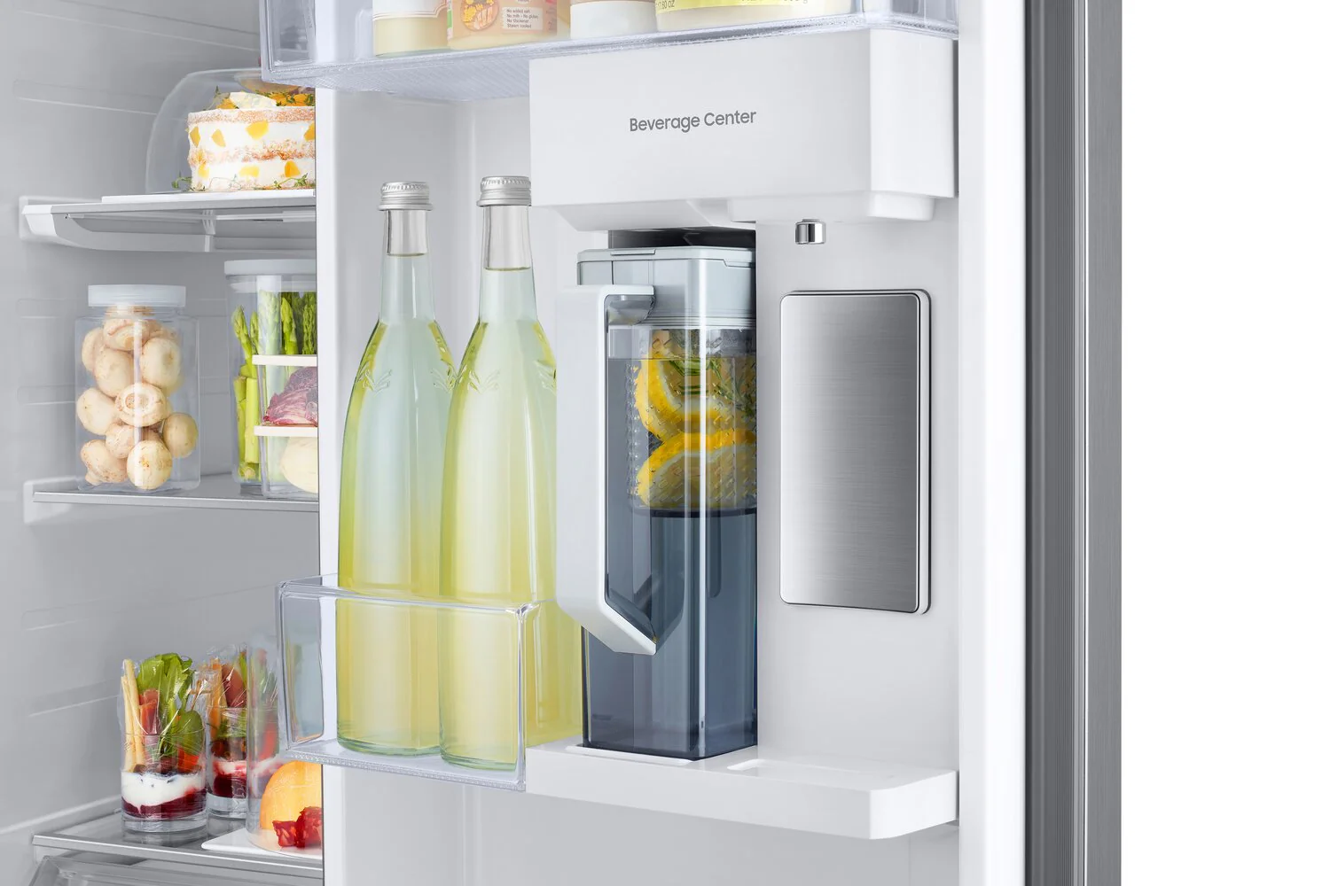 Samsung Bespoke 22.6 Cu. Ft. Counter-Depth Side-by-Side Refrigerator - RS23CB760012AA - Image 5