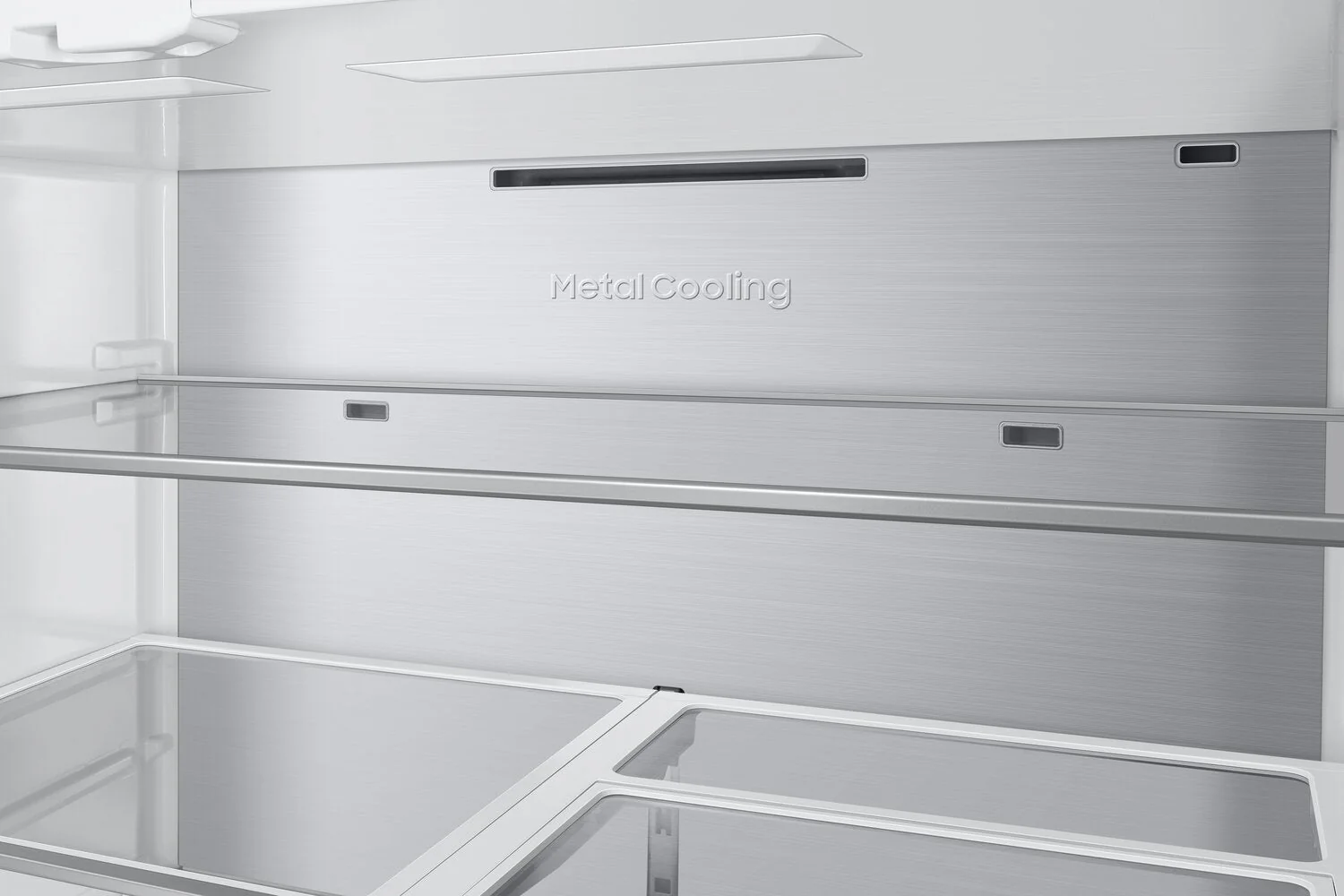 Samsung Bespoke 23 Cu. Ft. 4-Door French-Door Refrigerator (Panel-Ready) - RF23BB8600APAA - Image 2