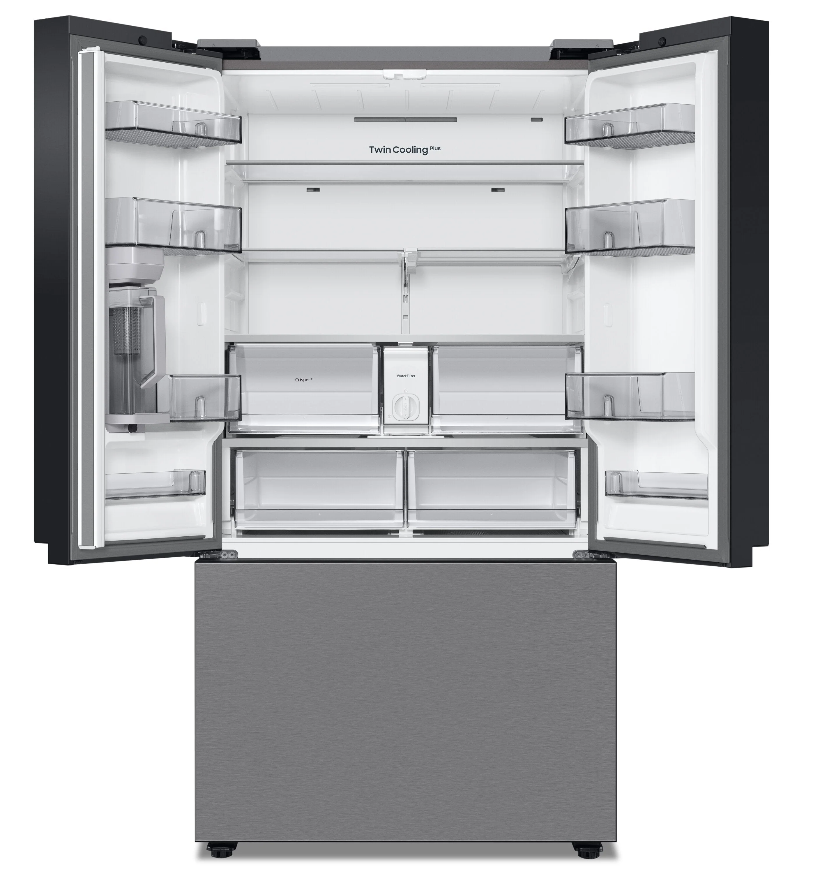 Samsung Bespoke 30 Cu. Ft. French-Door Refrigerator - RF30BB6200QLAA - Image 3