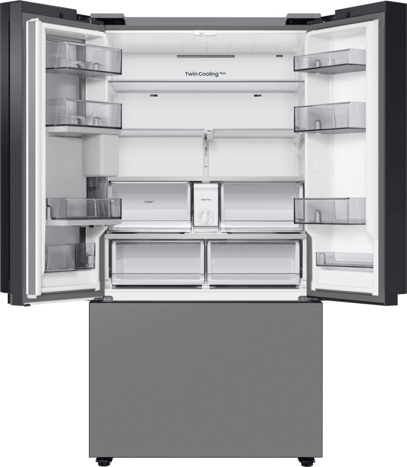Samsung Bespoke 30 Cu. Ft. French-Door Refrigerator - RF30BB6600QLAA - Image 3