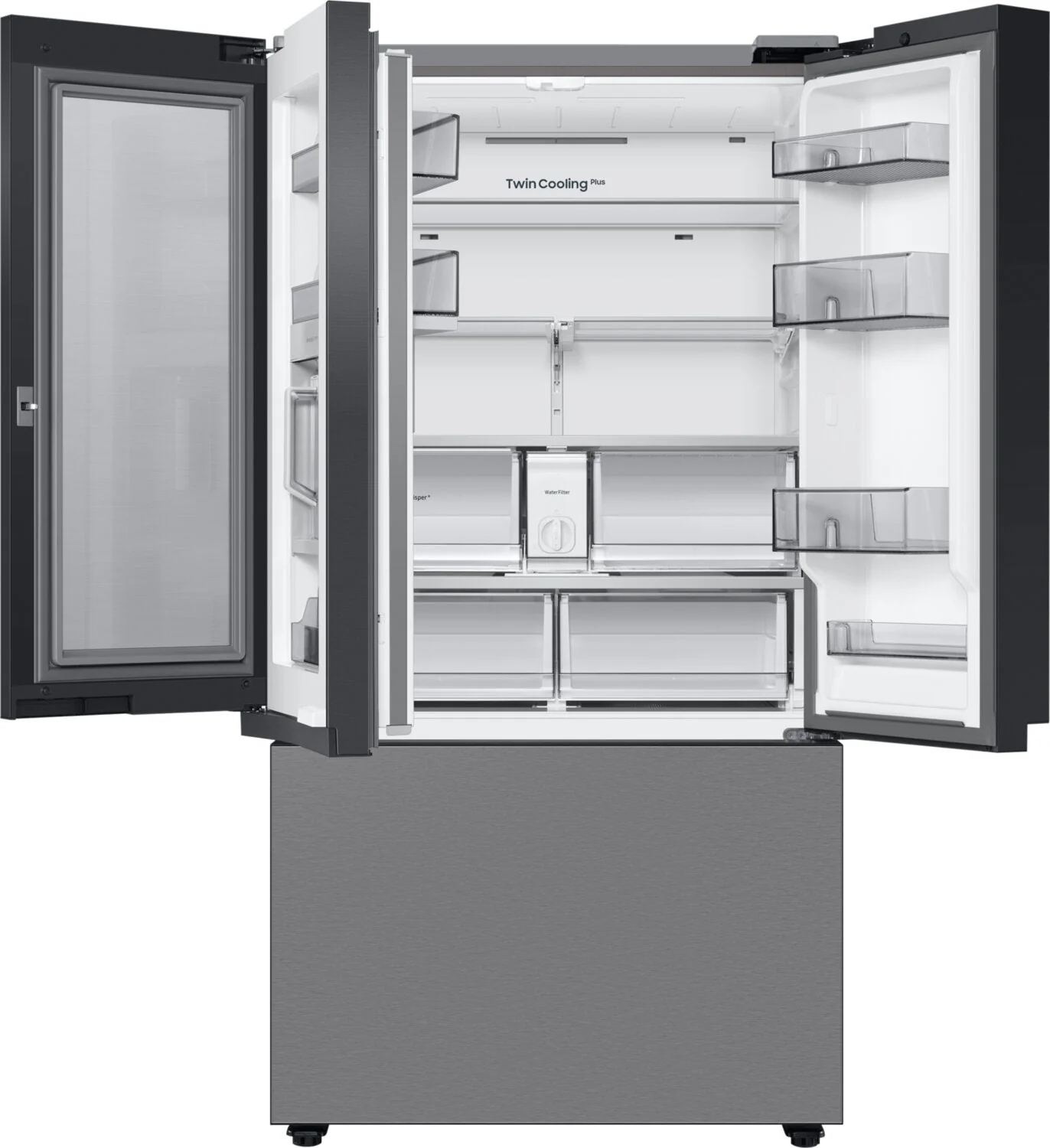 Samsung Bespoke 30 Cu. Ft. French-Door Refrigerator - RF30BB6600QLAA - Image 4