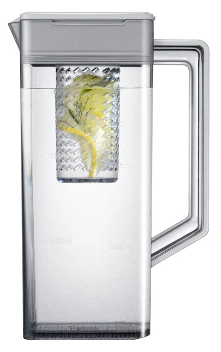 Samsung BESPOKE 36" 4-Door Counter-Depth Refrigerator with Autofill Pitcher (Without Panels) (22.8 cu.ft.) - RF23BB8600APAA - Image 12