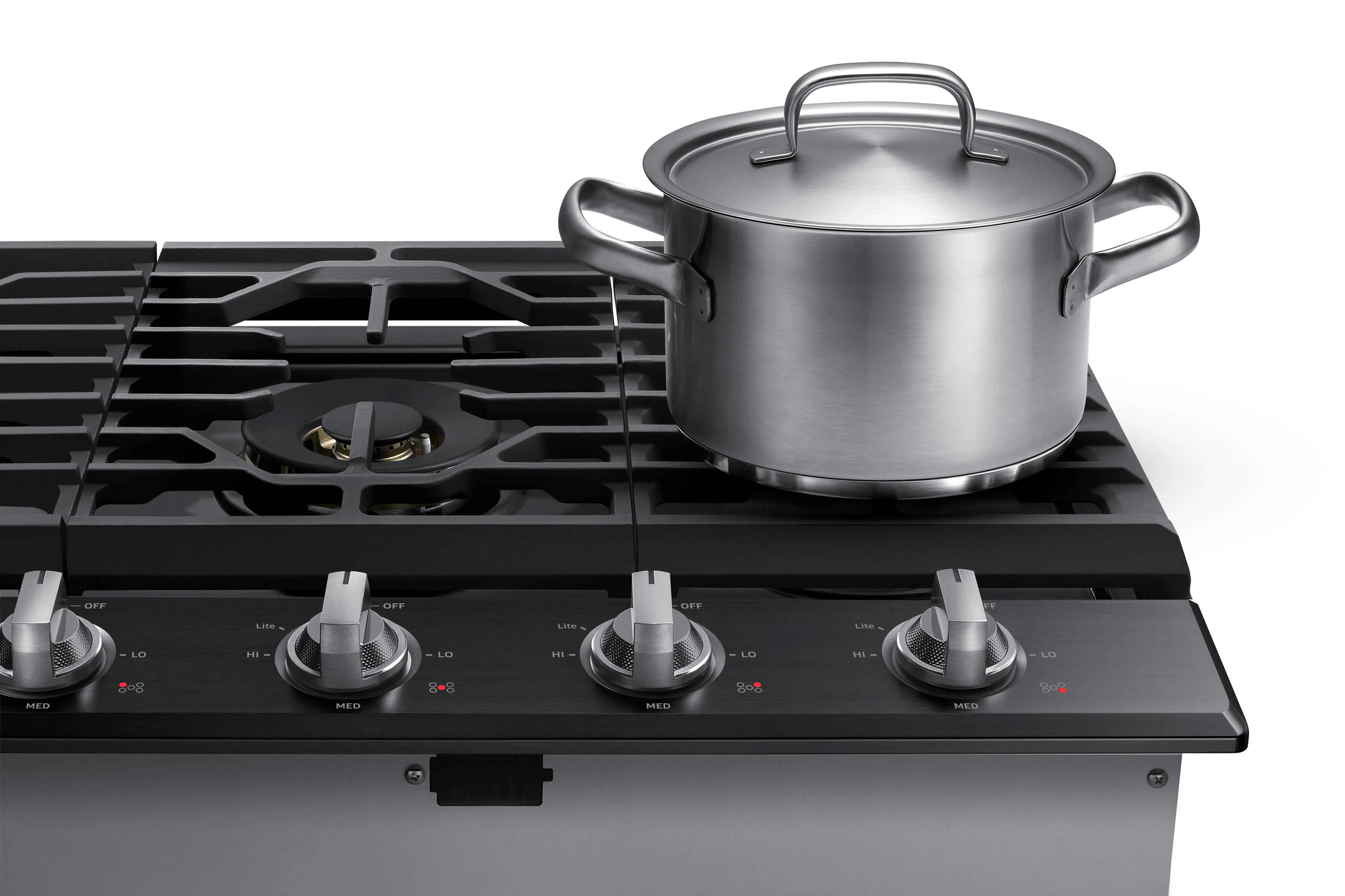 Samsung Black Stainless Steel 30" Gas Cooktop - NA30N7755TG/AA - Image 6