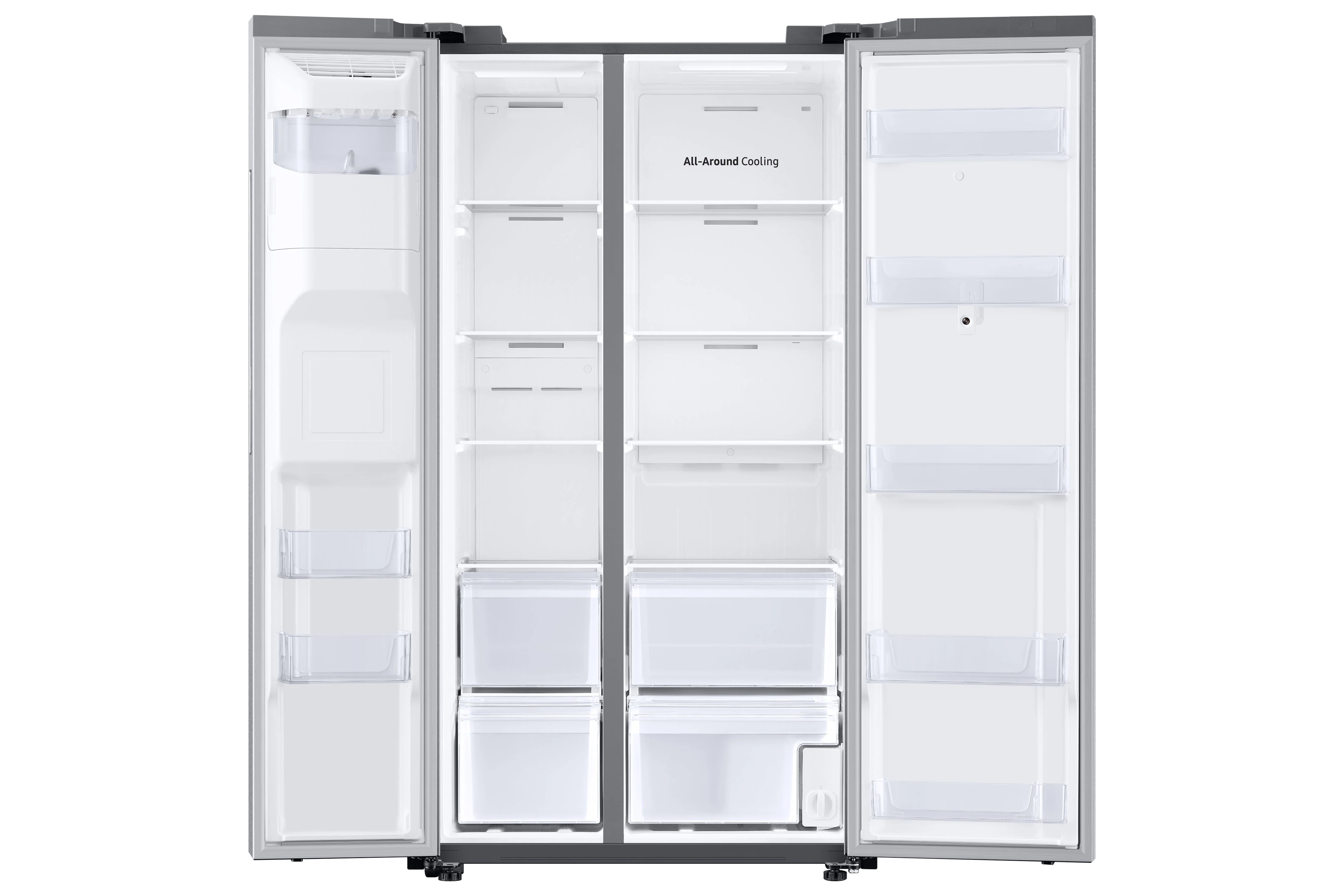 Samsung Stainless Side by Side Refrigerator with Family Hub (21.5 Cu.Ft) - RS22T5561SR/AC - Image 5