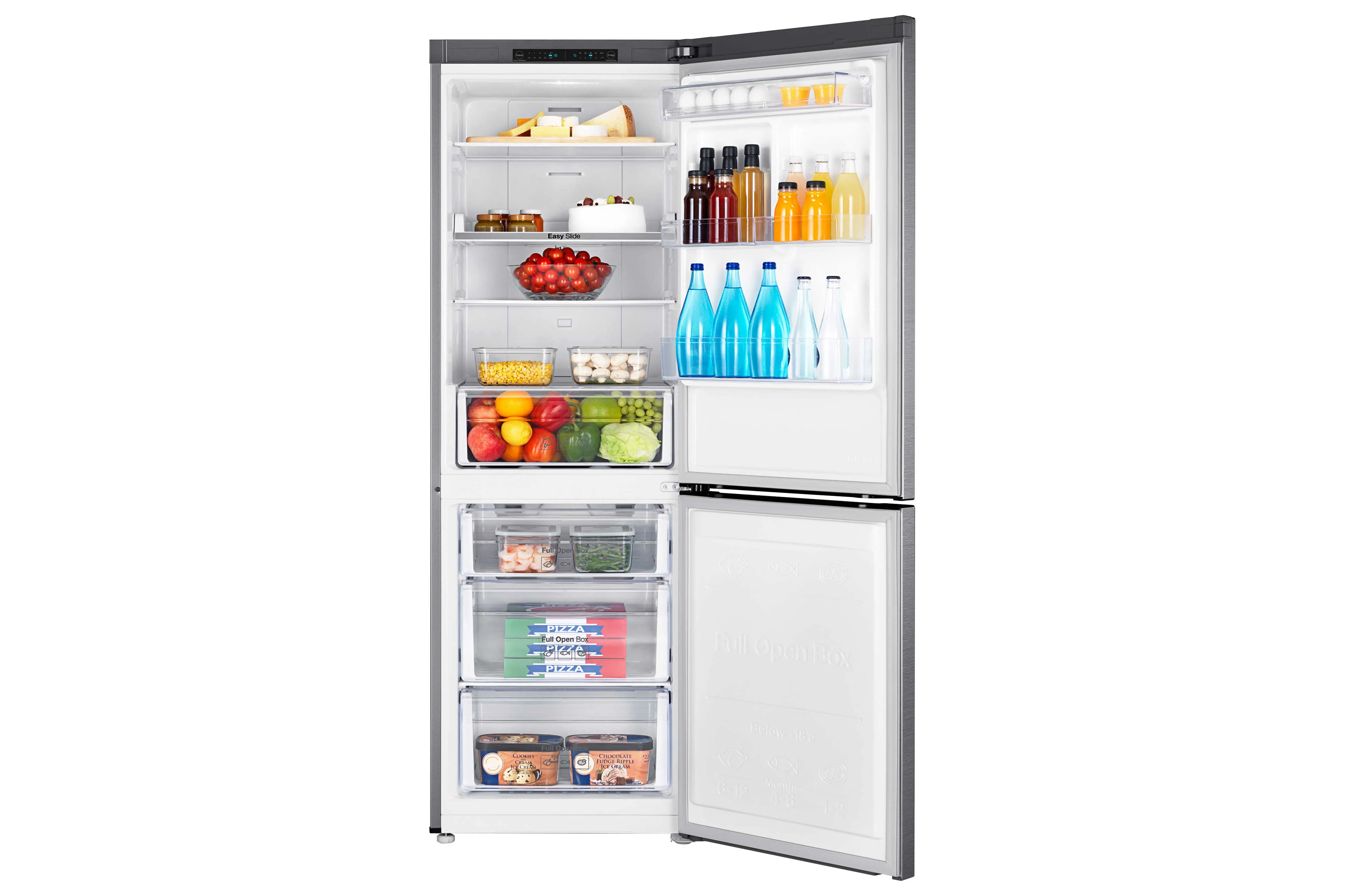 Samsung Stainless Steel 2-Door Bottom Mount Refrigerator (11.3 Cu.Ft) - RB10FSR4ESR/AA - Image 5