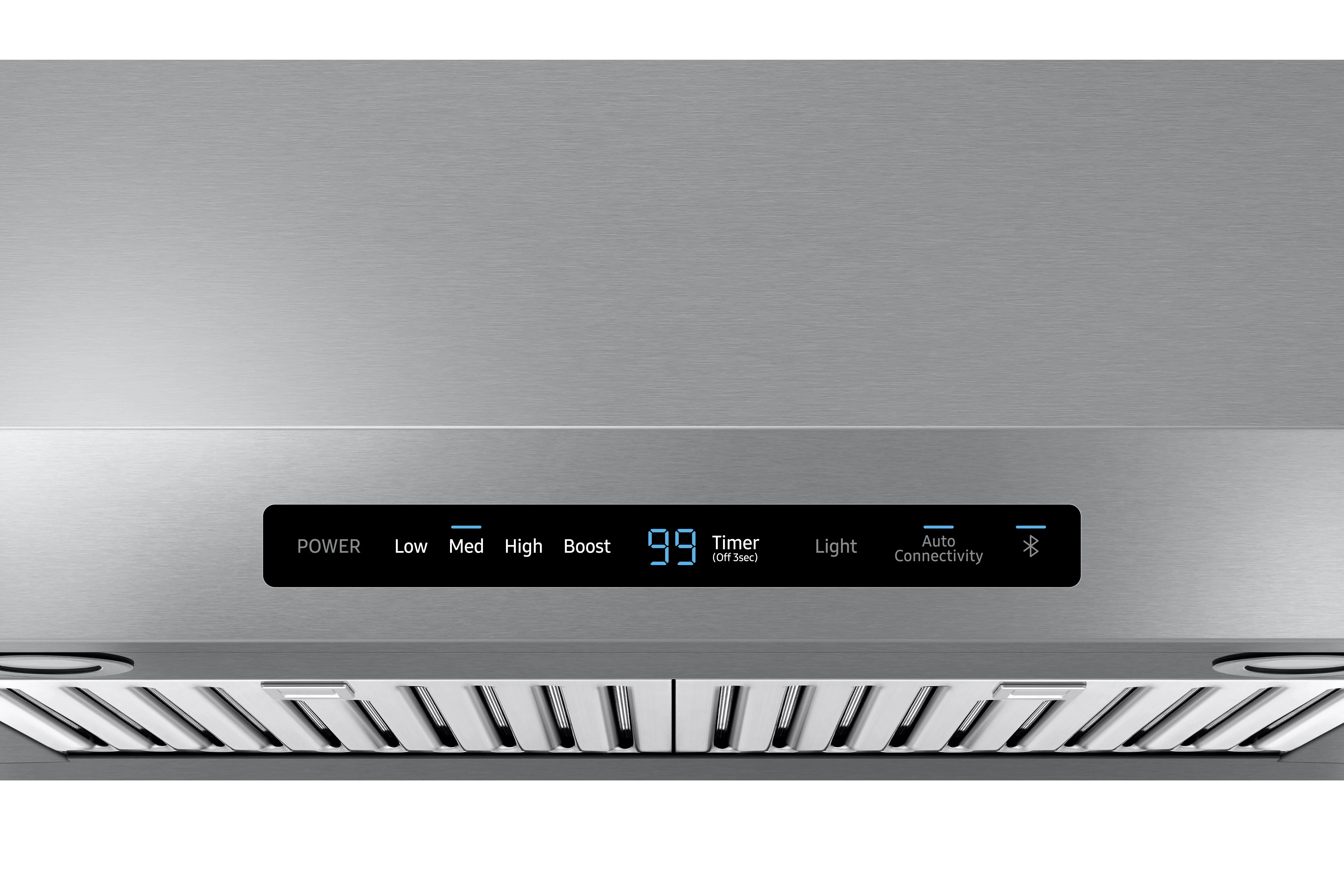 Samsung Stainless Steel 30" 600 CFM Under Cabinet Hood - NK30N7000US/AA - Image 4