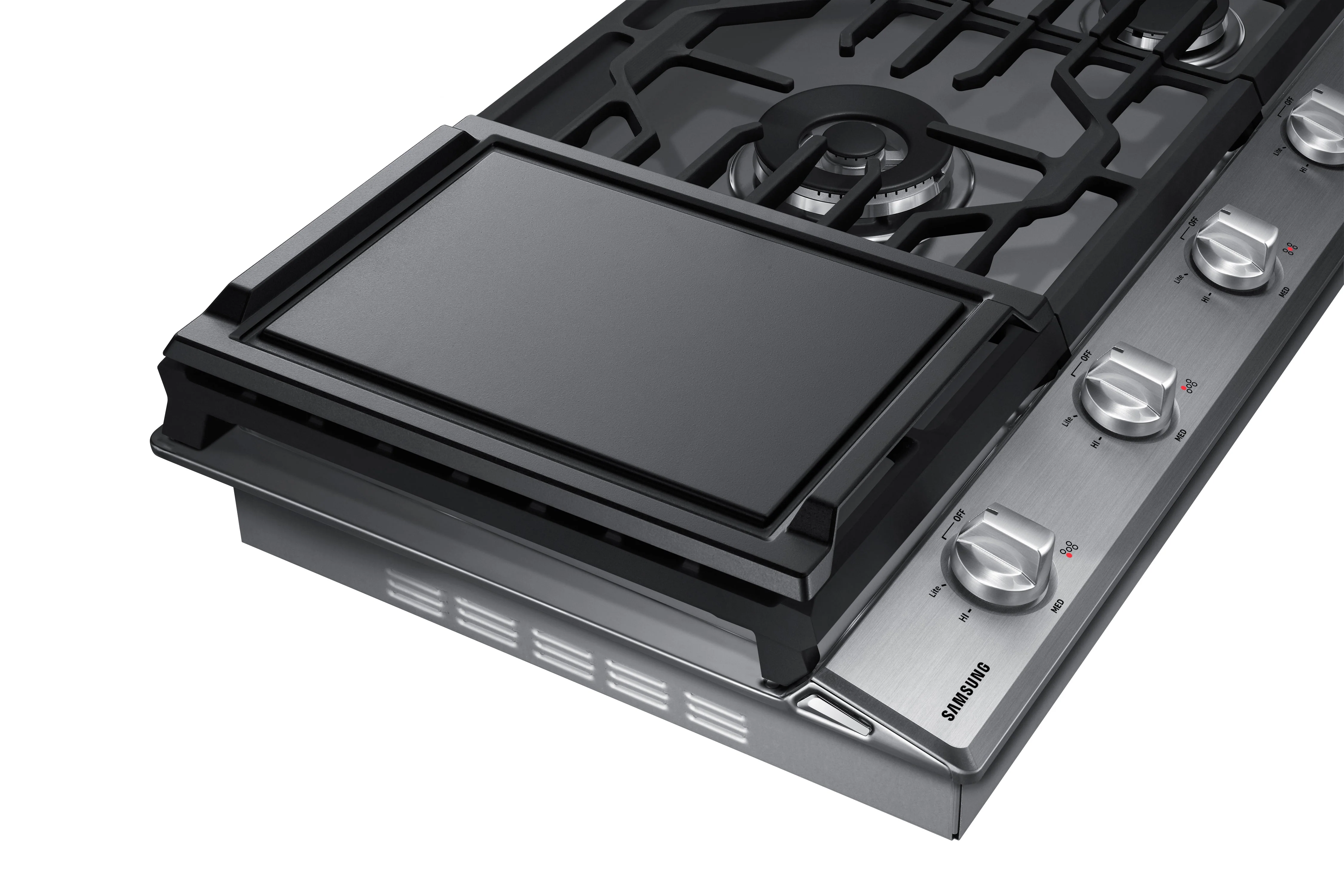 Samsung Stainless Steel 30" Gas Cooktop - NA30N6555TS/AA - Image 4