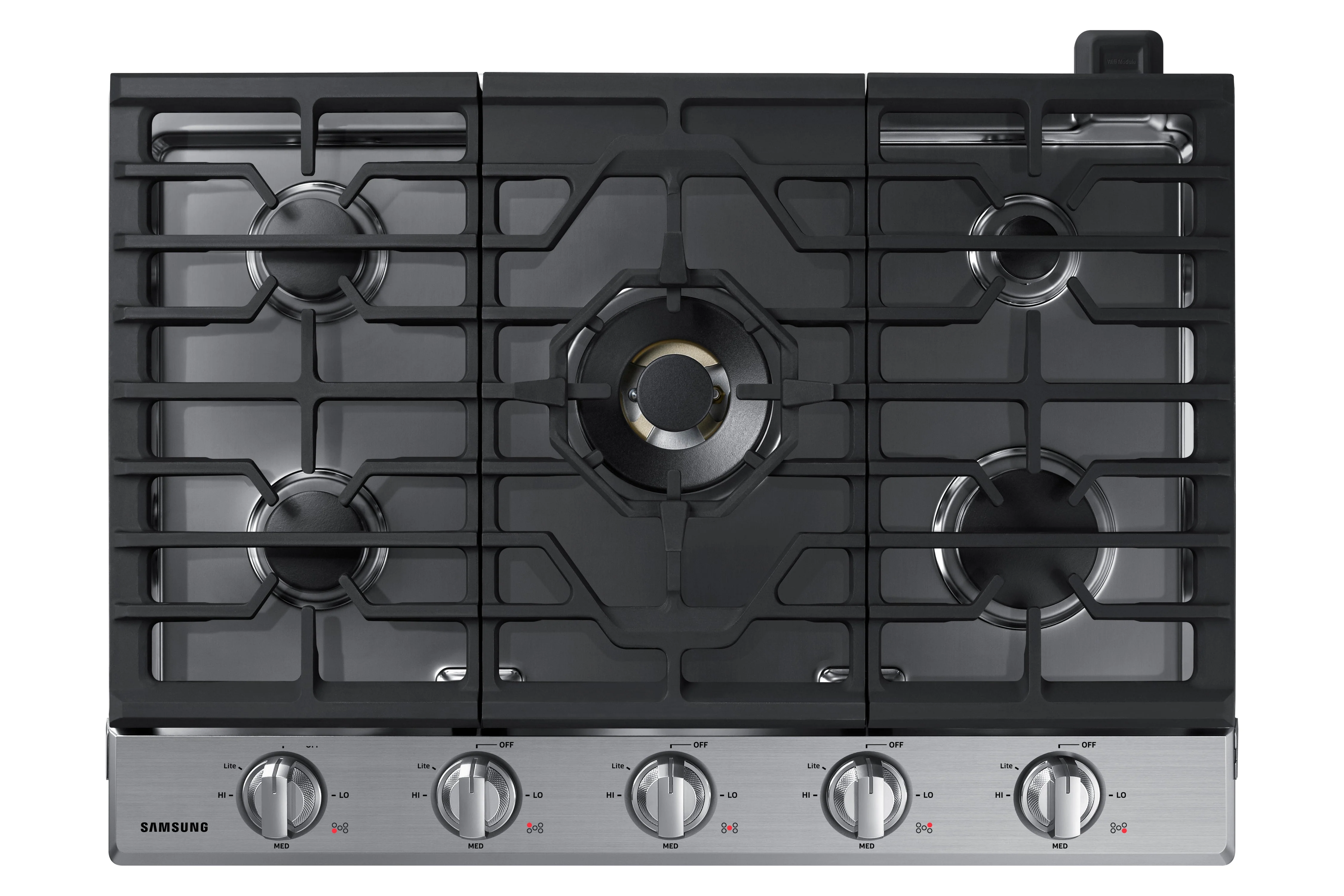 Samsung Stainless Steel 30" Gas Cooktop - NA30N7755TS/AA - Image 5