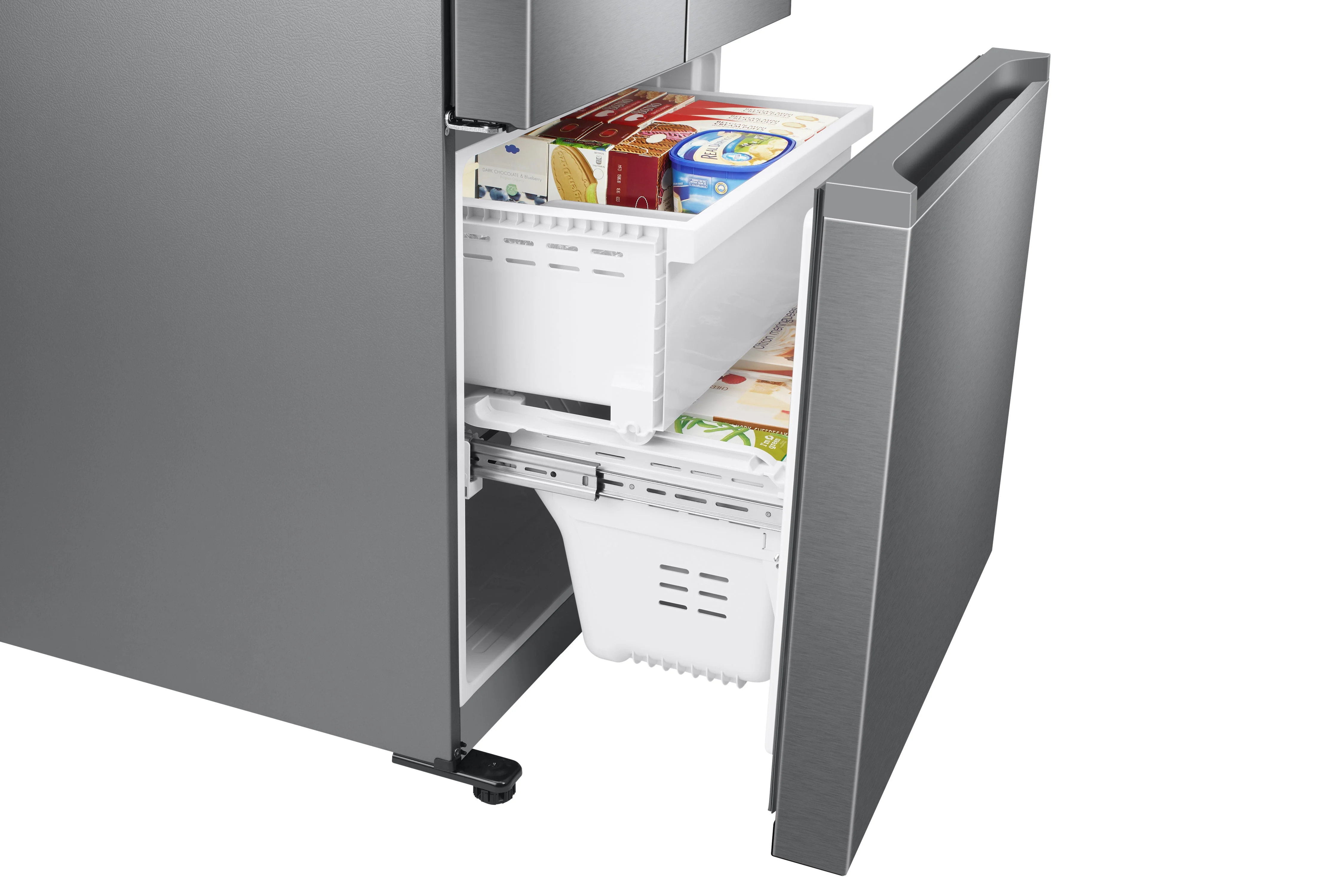 Samsung Stainless Steel 33" Counter Depth French Door (17.5 Cu.Ft) - RF18A5101SR/AA - Image 4