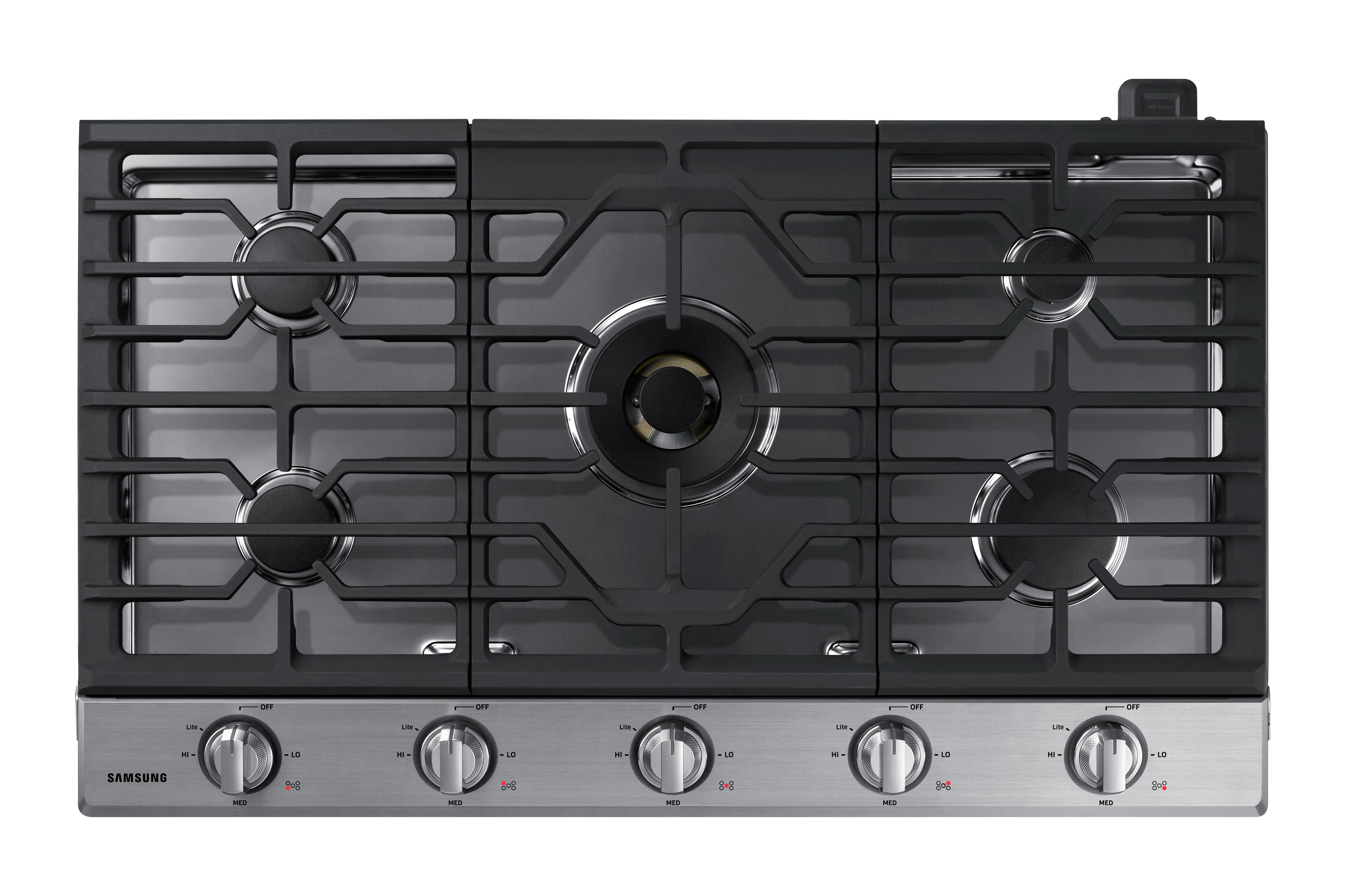 Samsung Stainless Steel 36" Gas Cooktop - NA36N7755TS/AA - Image 5