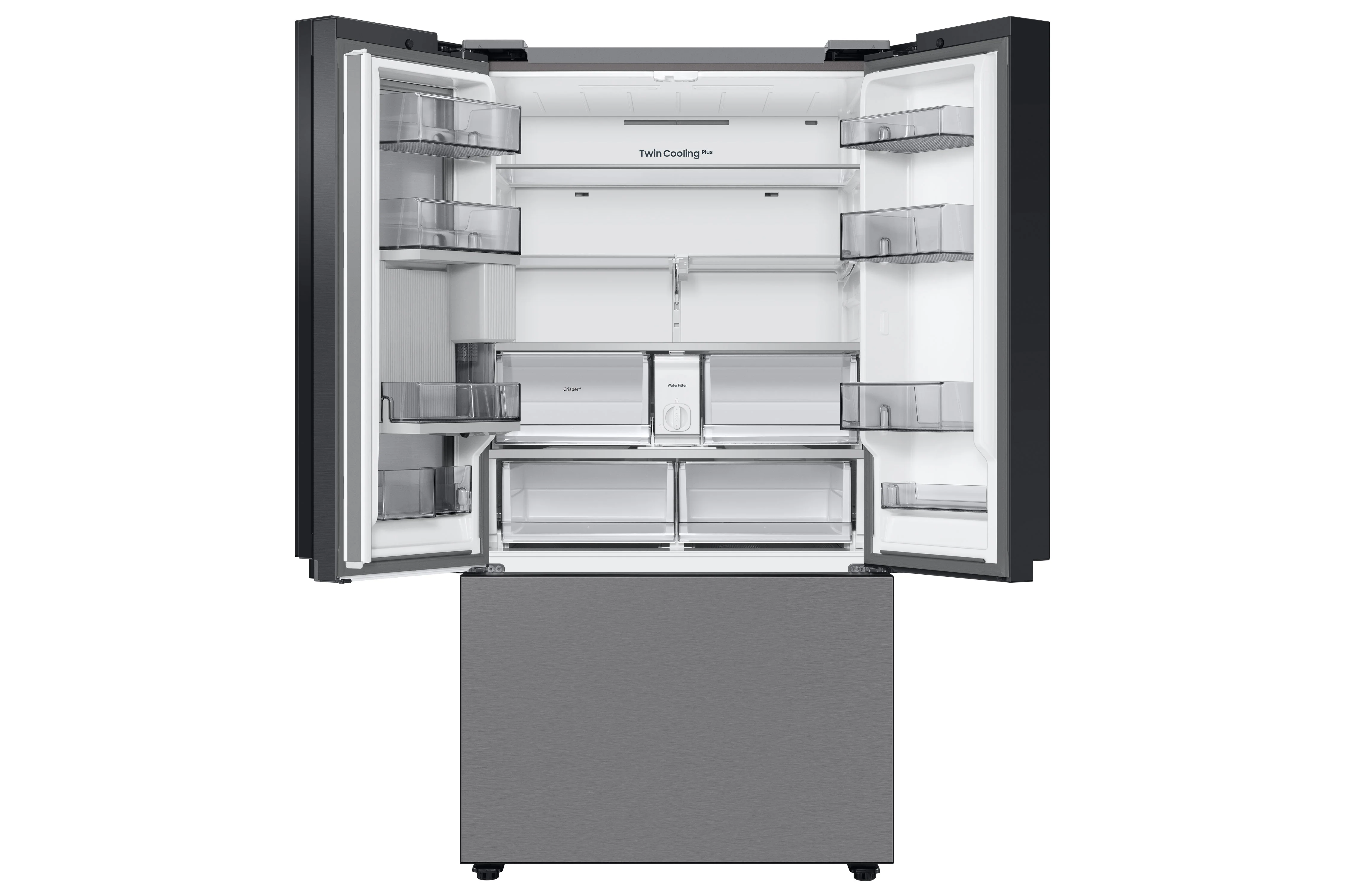 Samsung Stainless Steel BESPOKE 36" French-Door Refrigerator with Beverage Centre (30.1 Cu.Ft.) - RF30BB6600QLAA - Image 2