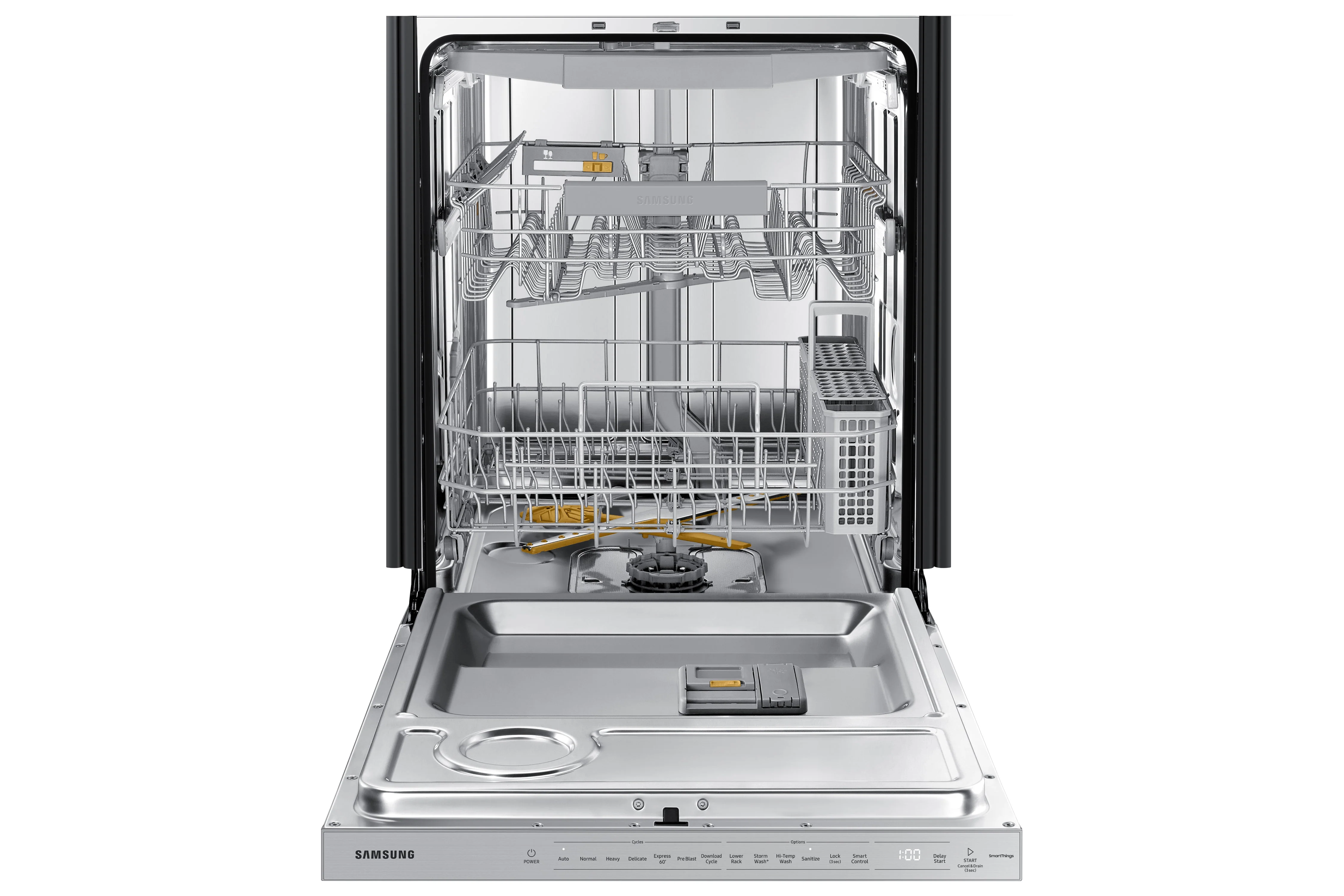 Samsung Stainless Steel Built-In Dishwasher with AutoRelease - DW80B6060US/AC - Image 4