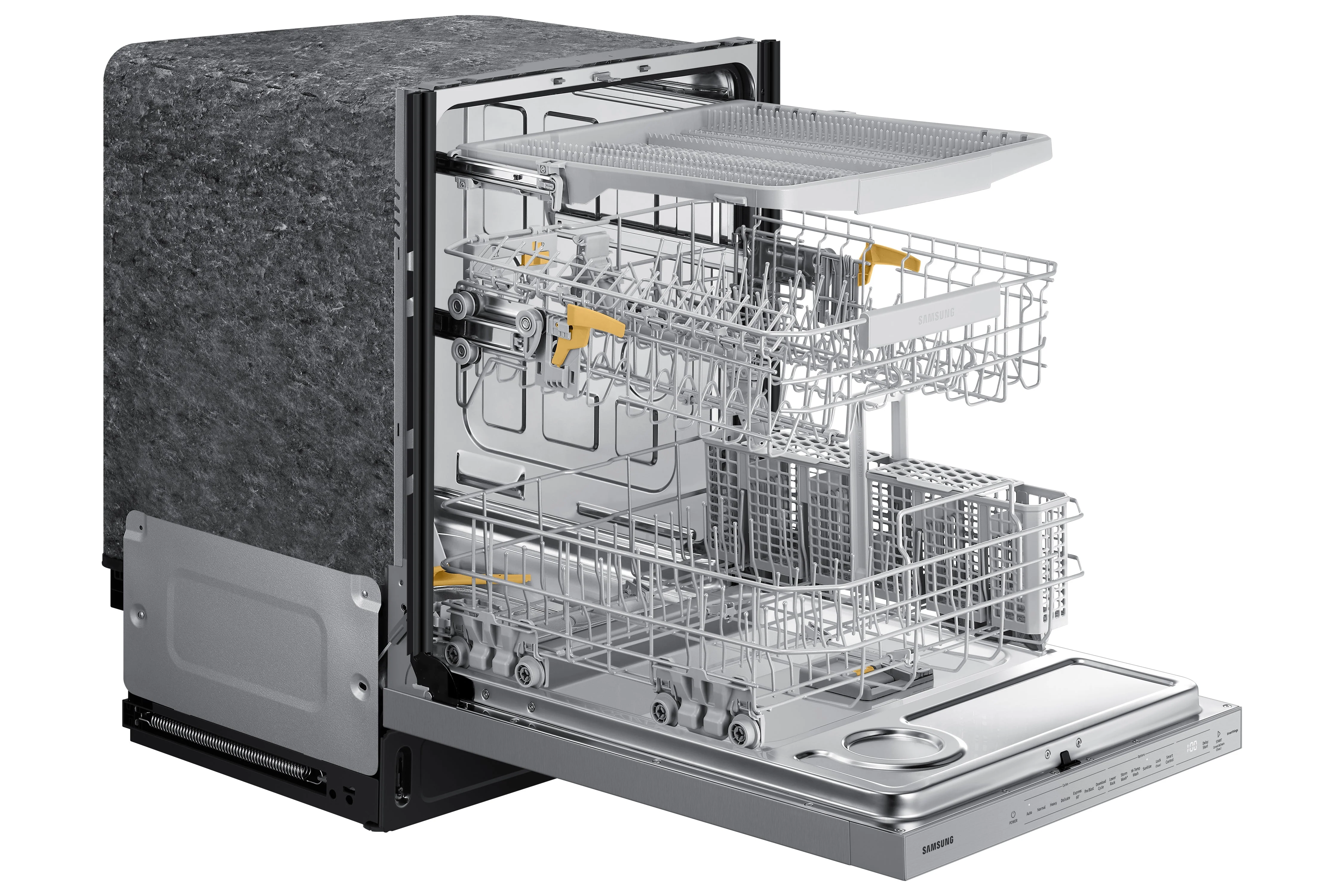 Samsung Stainless Steel Built-In Dishwasher with AutoRelease - DW80B6060US/AC - Image 7