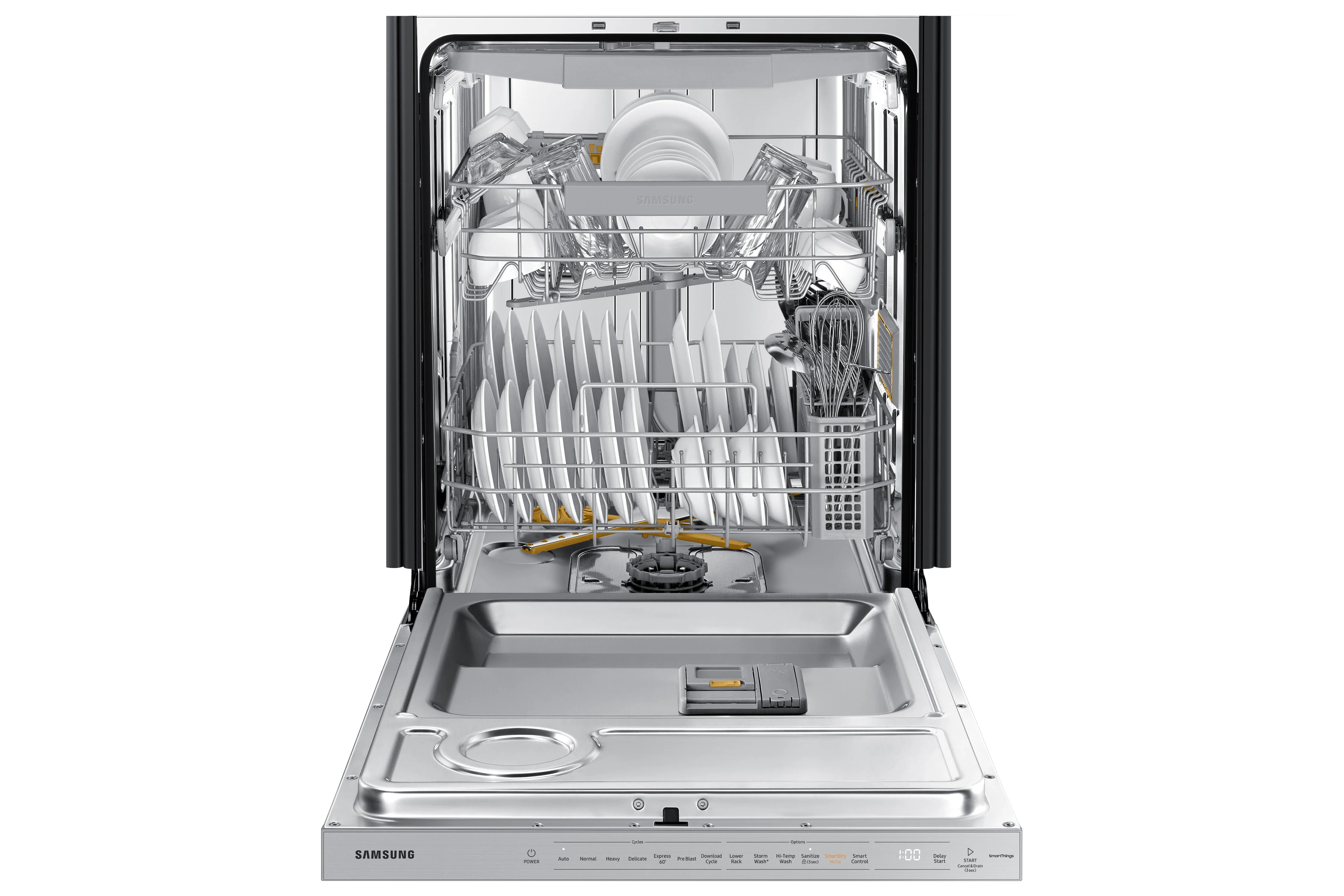 Samsung Stainless Steel Built-In Dishwasher with Smart Dry - DW80B7070US/AC - Image 5