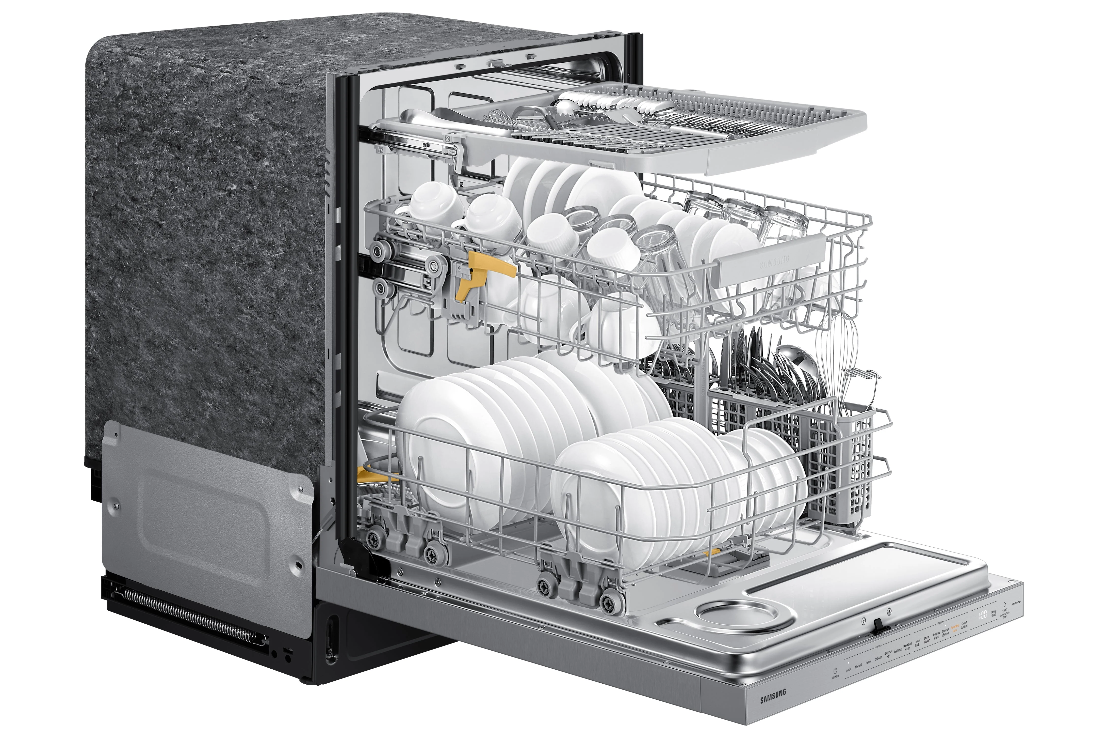 Samsung Stainless Steel Built-In Dishwasher with Smart Dry - DW80B7070US/AC - Image 6