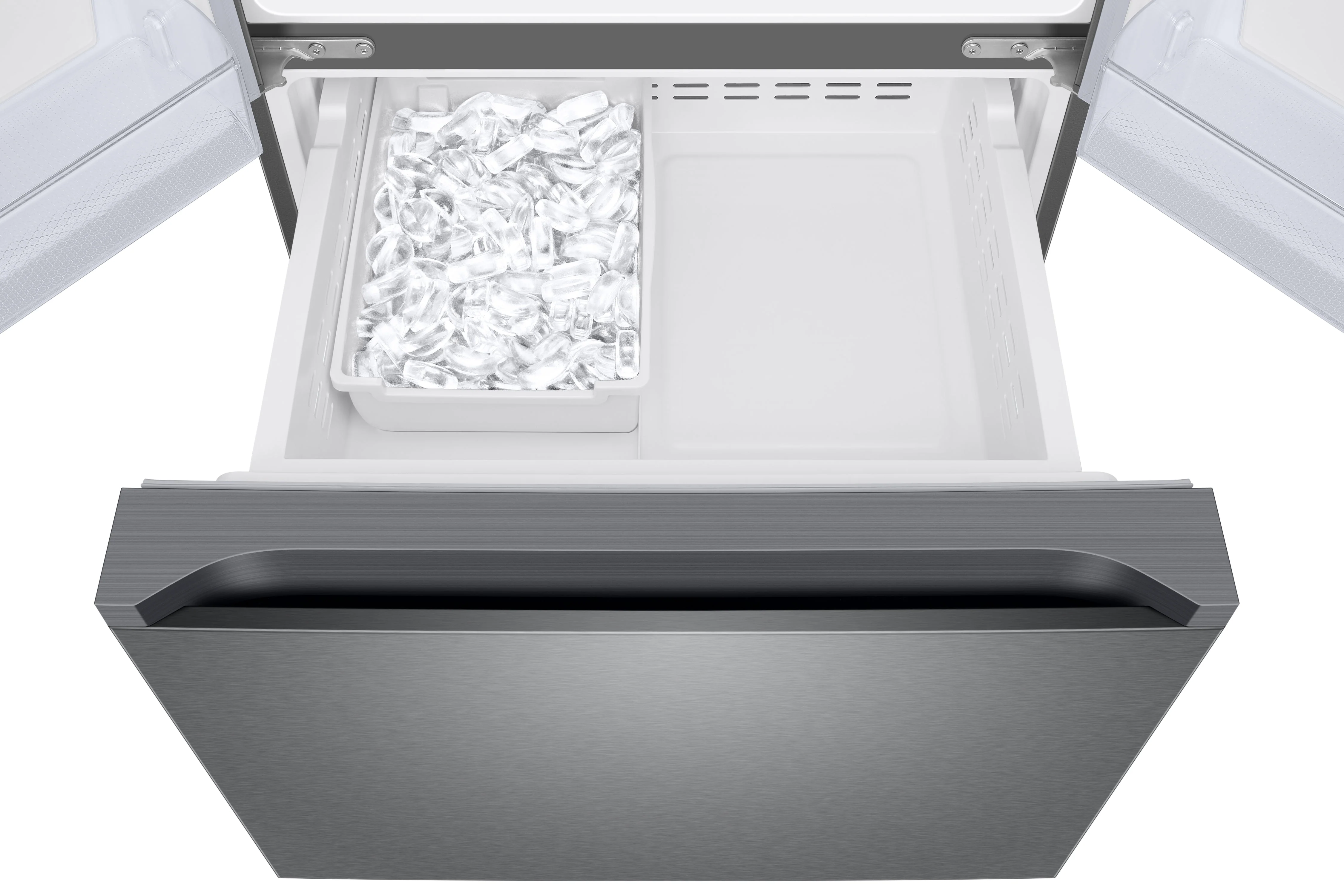 Samsung Stainless Steel French Door Refrigerator (22.1 cu.ft.) - RF22A4111SR/AA - Image 5