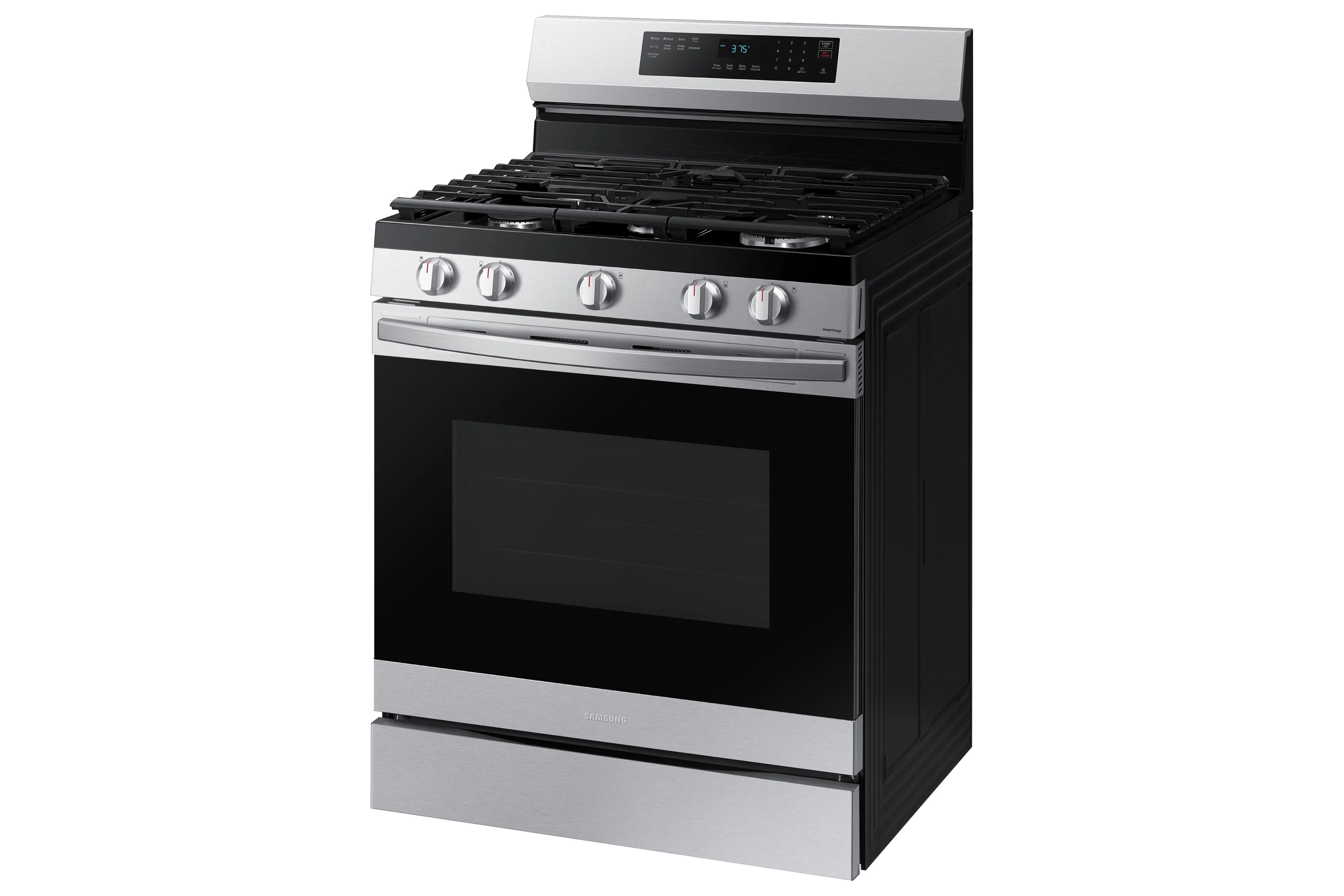 Samsung Stainless Steel Gas Fan Convection Range with Wi-Fi and Air Fry (6.0 Cu.Ft) - NX60A6511SS/AA - Image 10