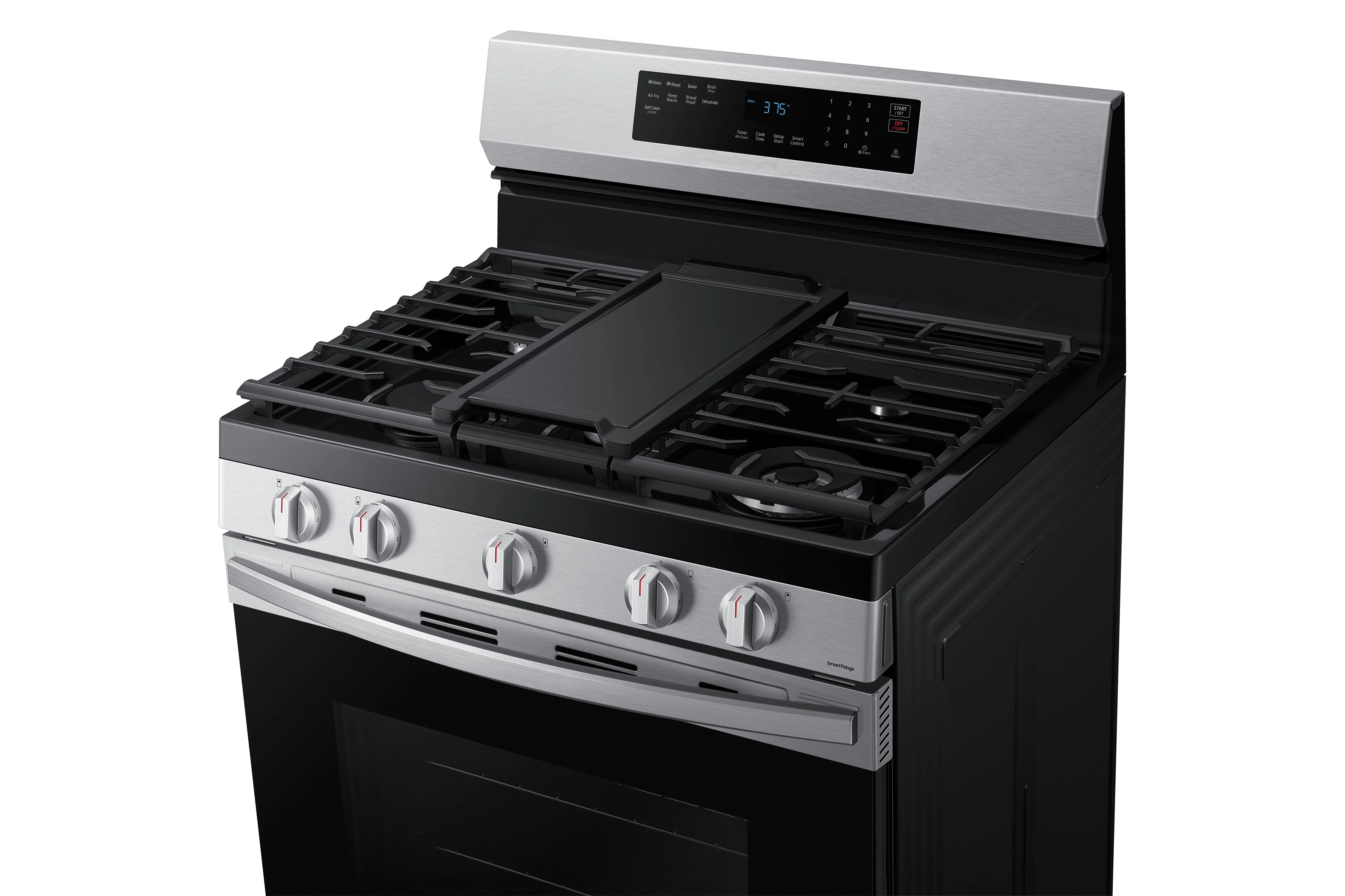 Samsung Stainless Steel Gas Fan Convection Range with Wi-Fi and Air Fry (6.0 Cu.Ft) - NX60A6511SS/AA - Image 12