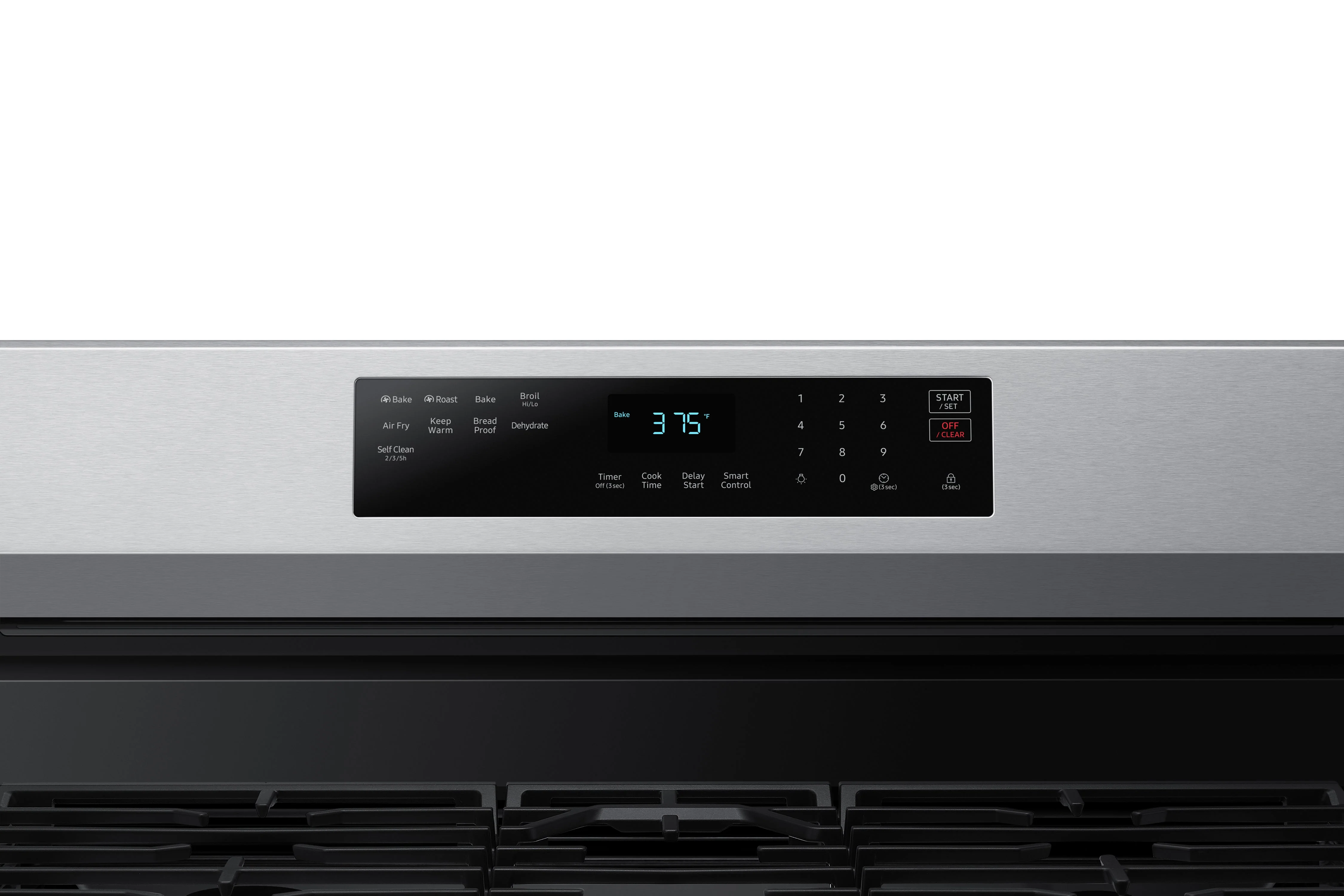 Samsung Stainless Steel Gas Fan Convection Range with Wi-Fi and Air Fry (6.0 Cu.Ft) - NX60A6511SS/AA - Image 9