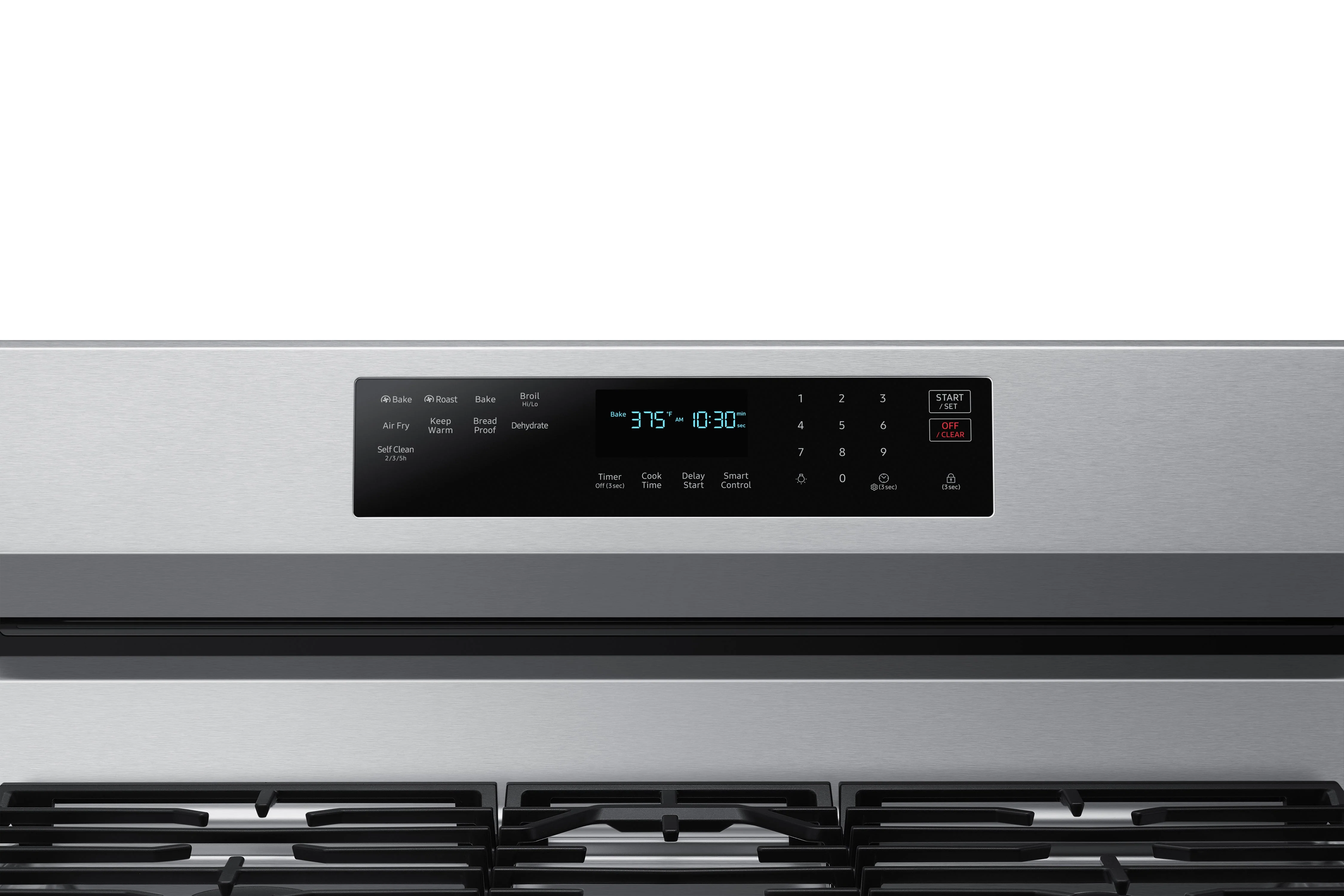 Samsung Stainless Steel Gas True Convection Range with Wi-Fi and Air Fry (6.0 Cu.Ft) - NX60A6711SS/AA - Image 3
