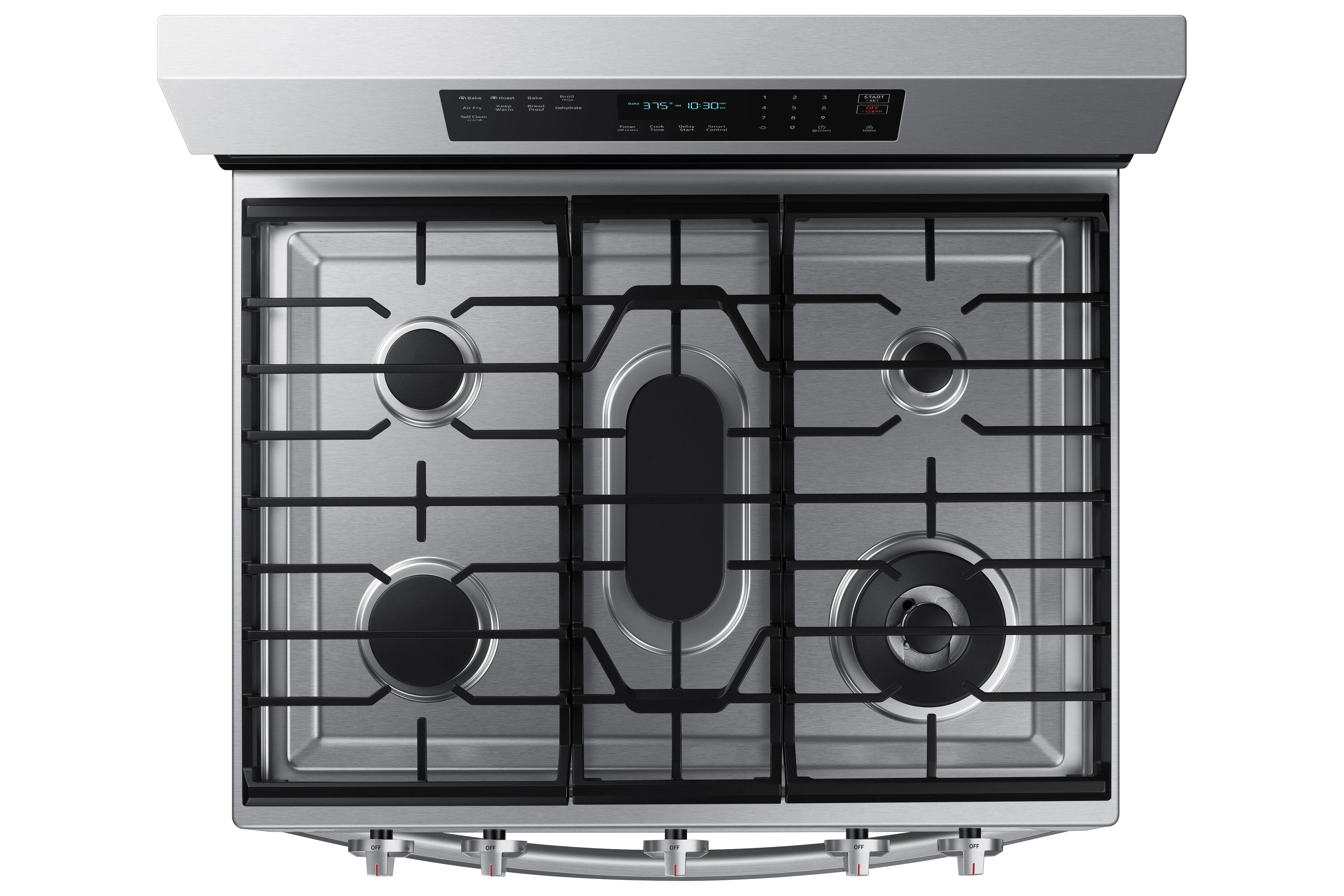 Samsung Stainless Steel Gas True Convection Range with Wi-Fi and Air Fry (6.0 Cu.Ft) - NX60A6711SS/AA - Image 8