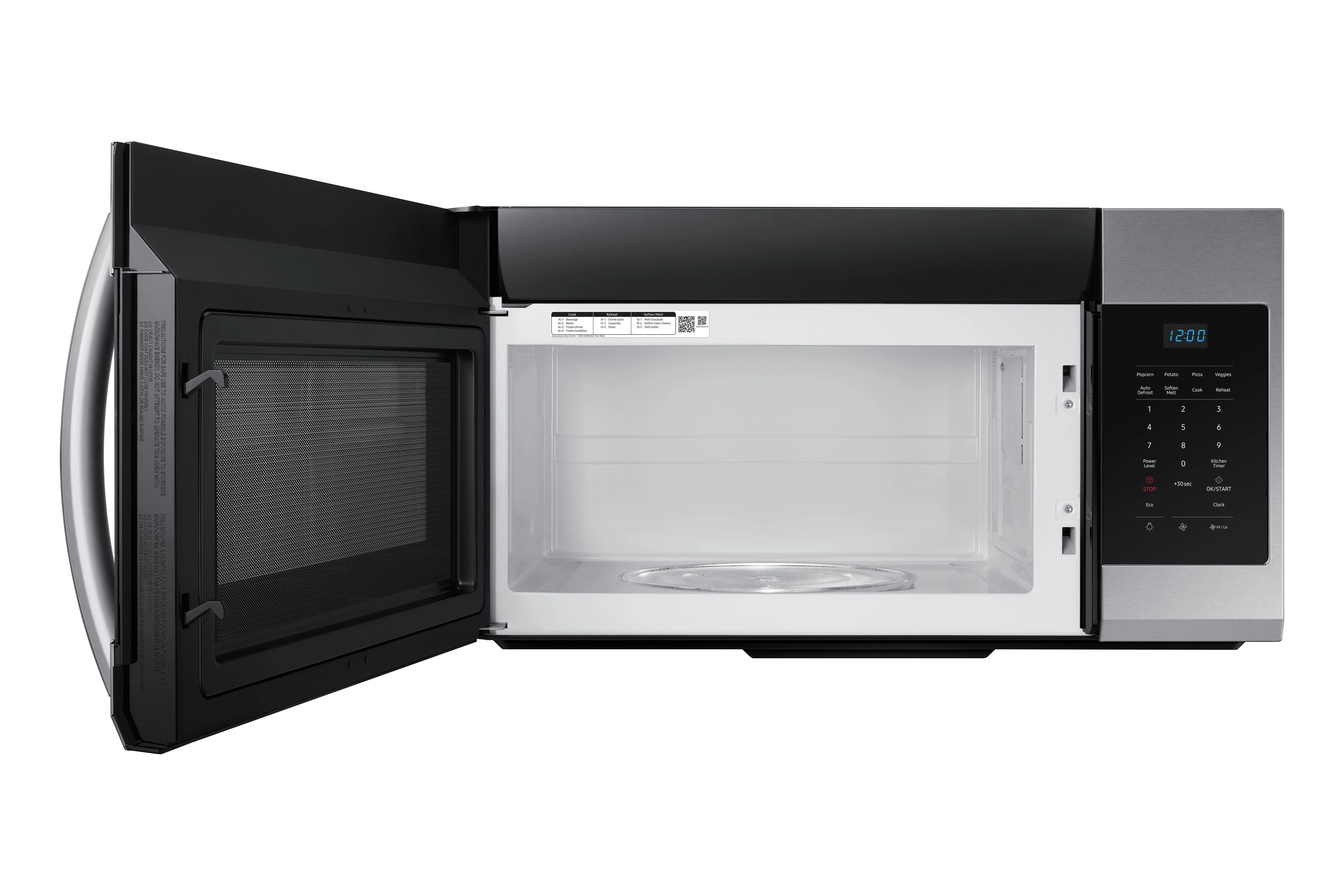 Samsung Stainless Steel Over-the-Range Microwave (1.7 Cu.Ft) - ME17R7011ES/AC - Image 7